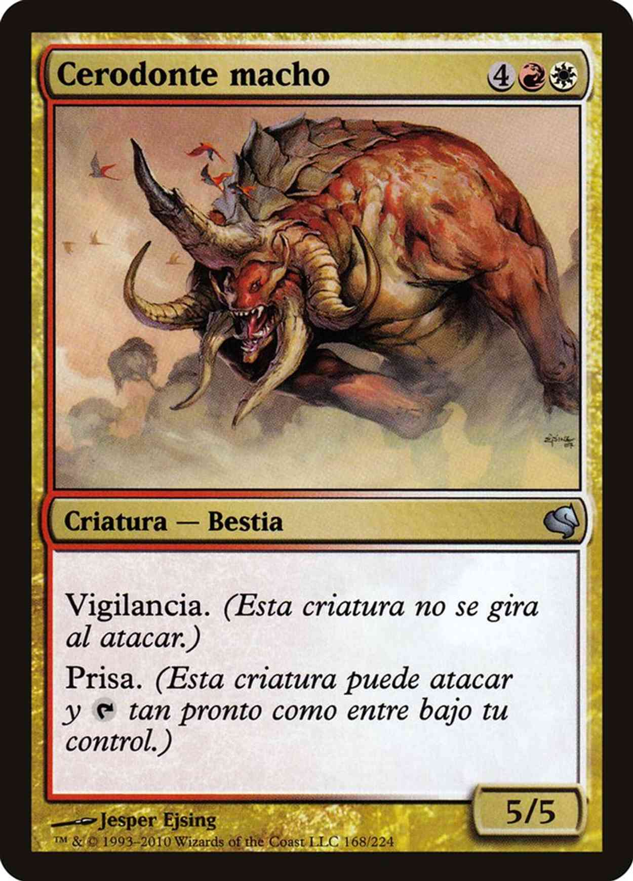 Bull Cerodon (Retro Frame) magic card front