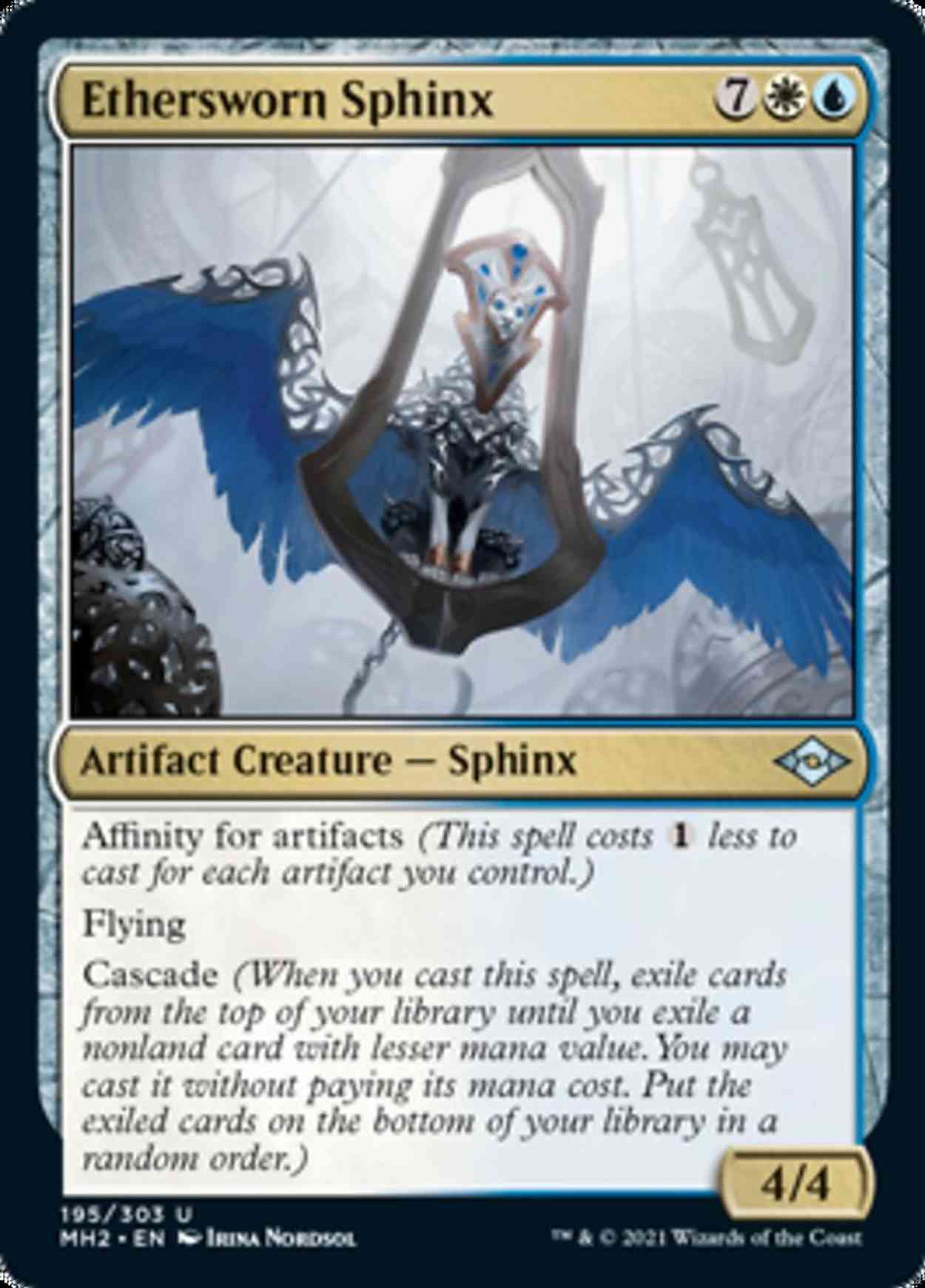 Ethersworn Sphinx magic card front