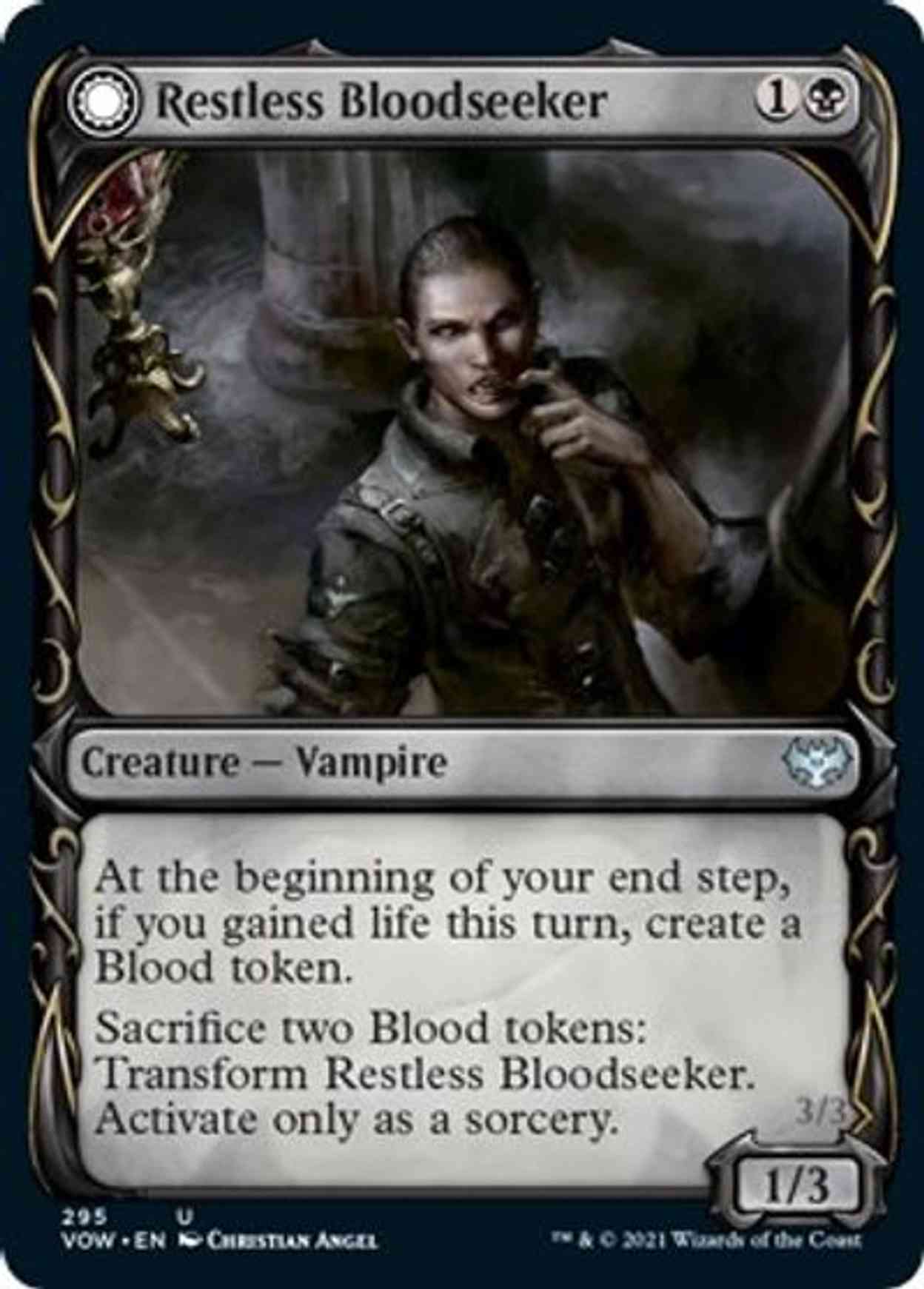Restless Bloodseeker (Showcase) magic card front