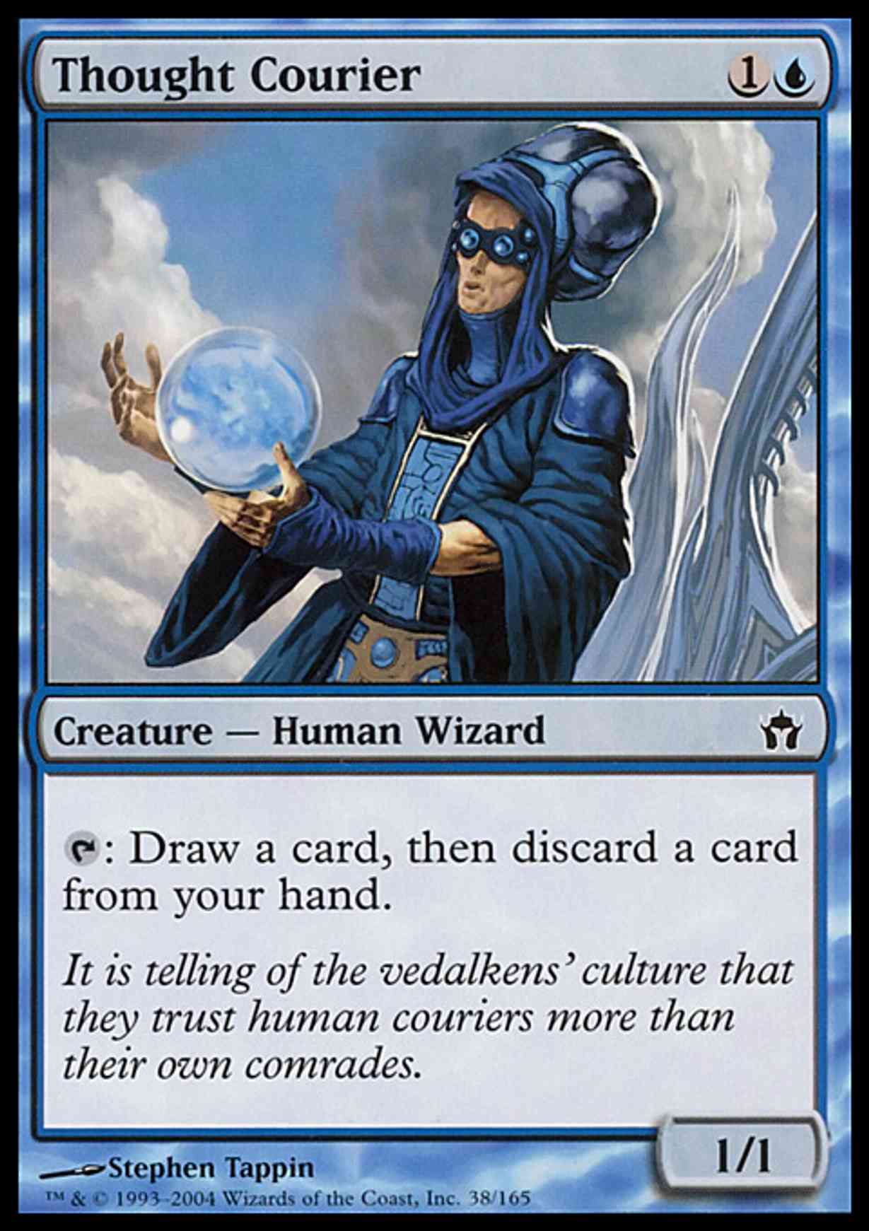 Thought Courier magic card front