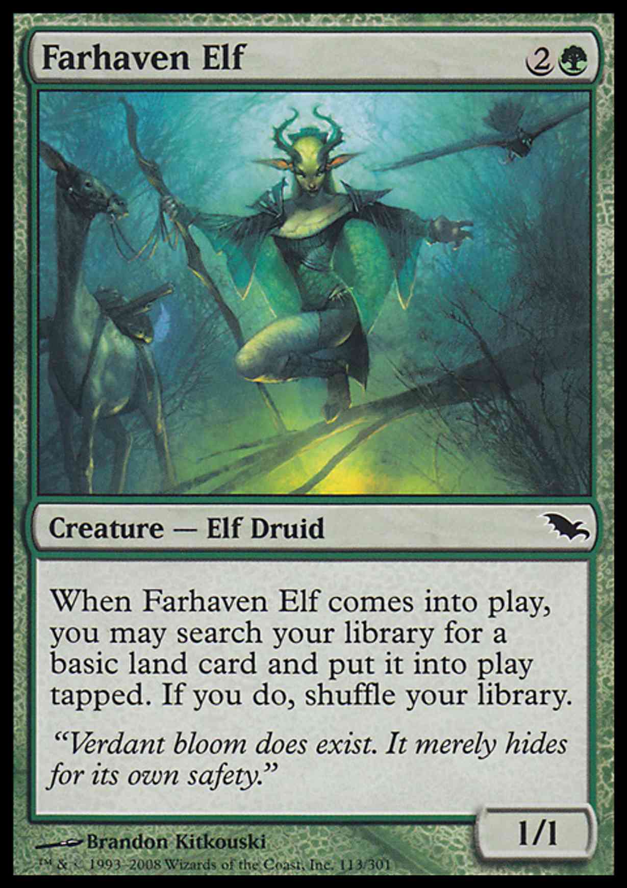 Farhaven Elf magic card front