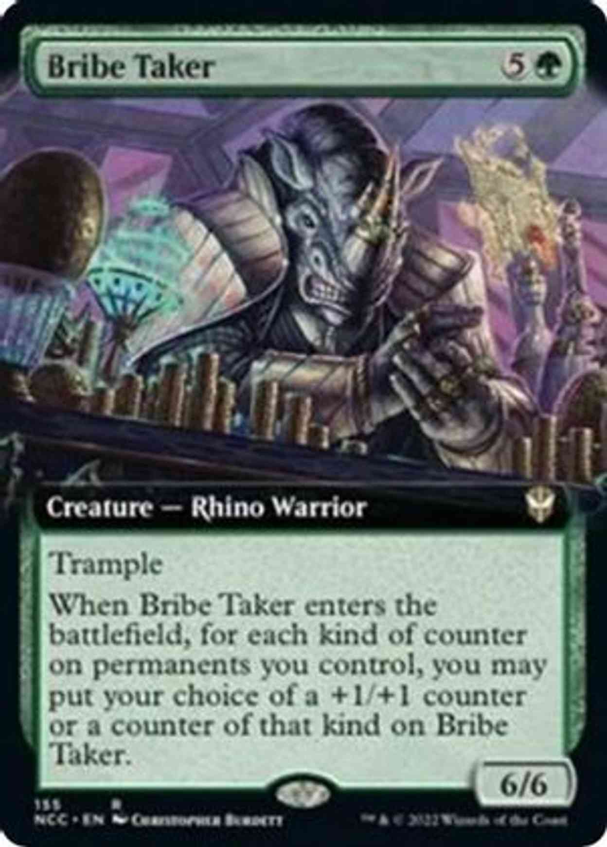 Bribe Taker (Extended Art) magic card front