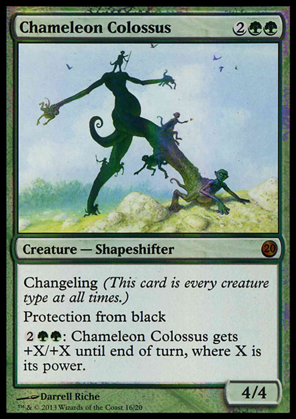 Chameleon Colossus magic card front