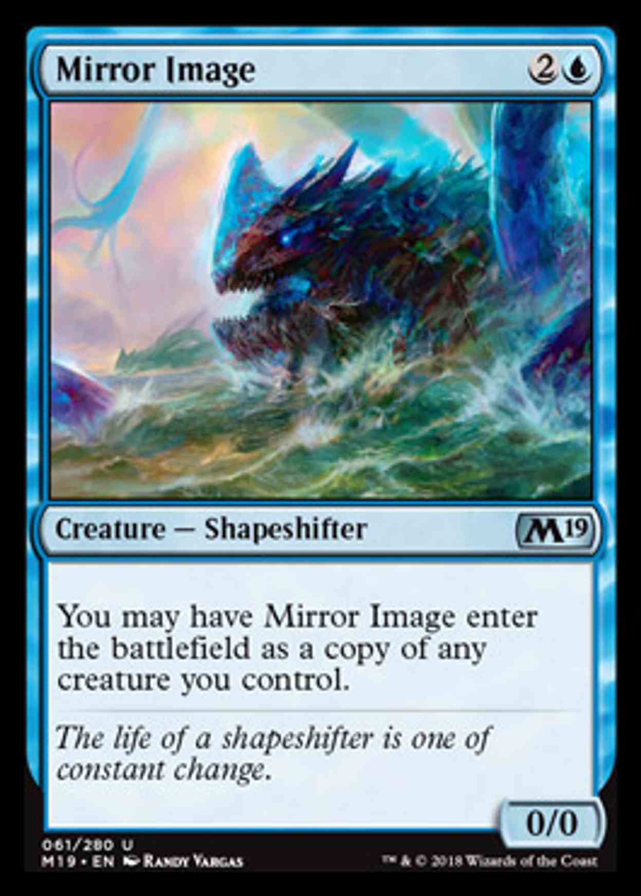 Mirror Image magic card front