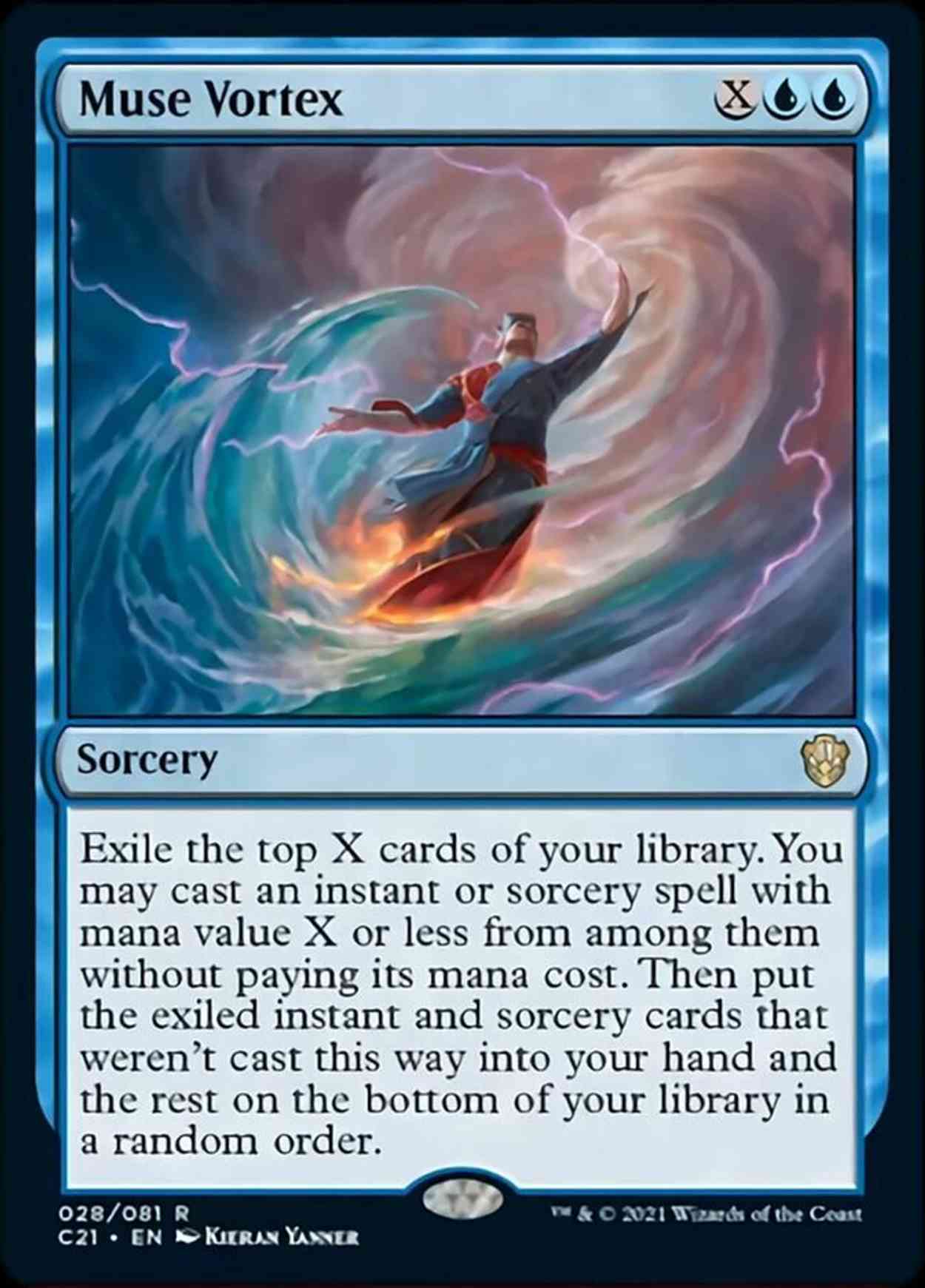 Muse Vortex magic card front