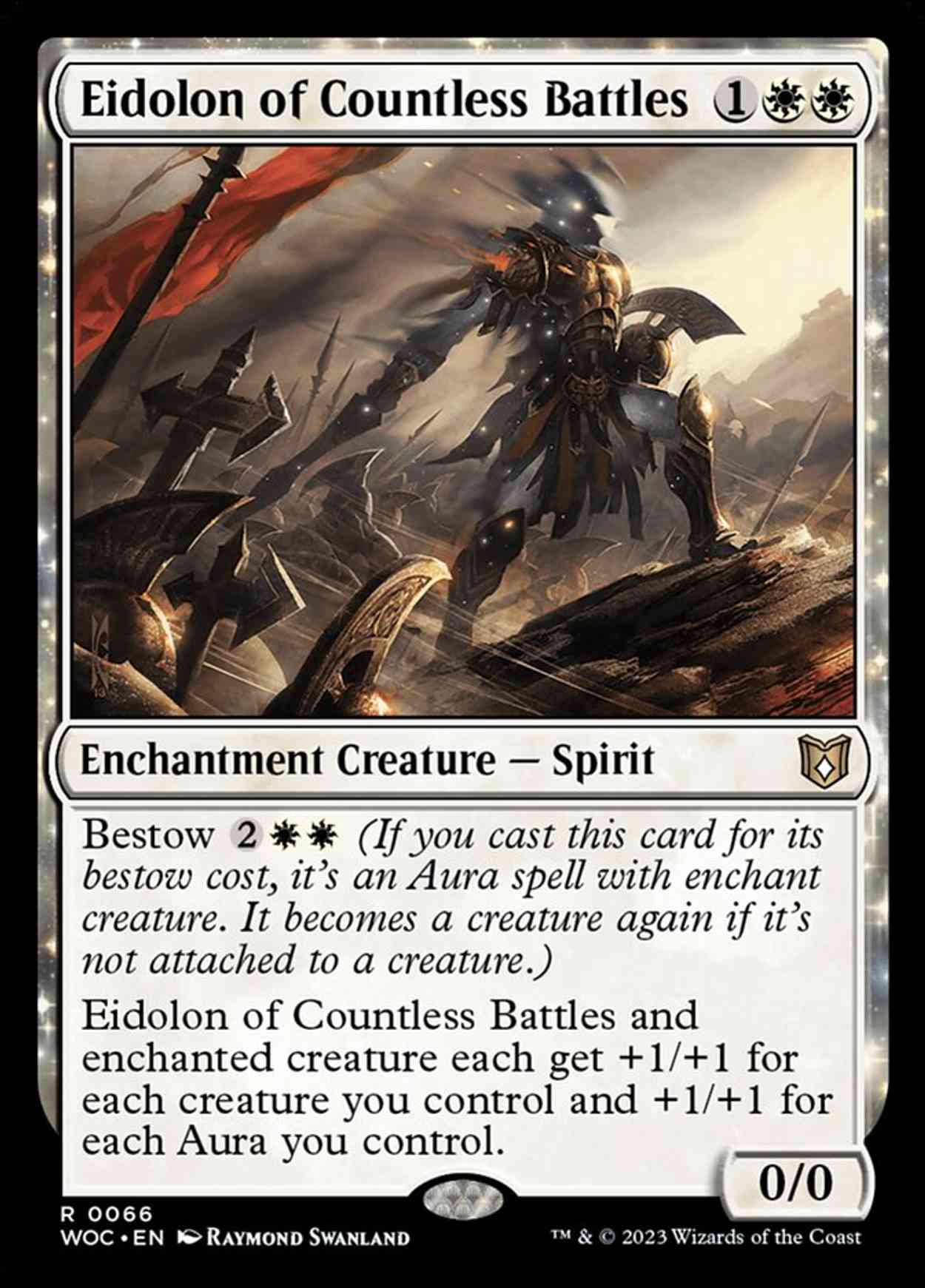 Eidolon of Countless Battles magic card front