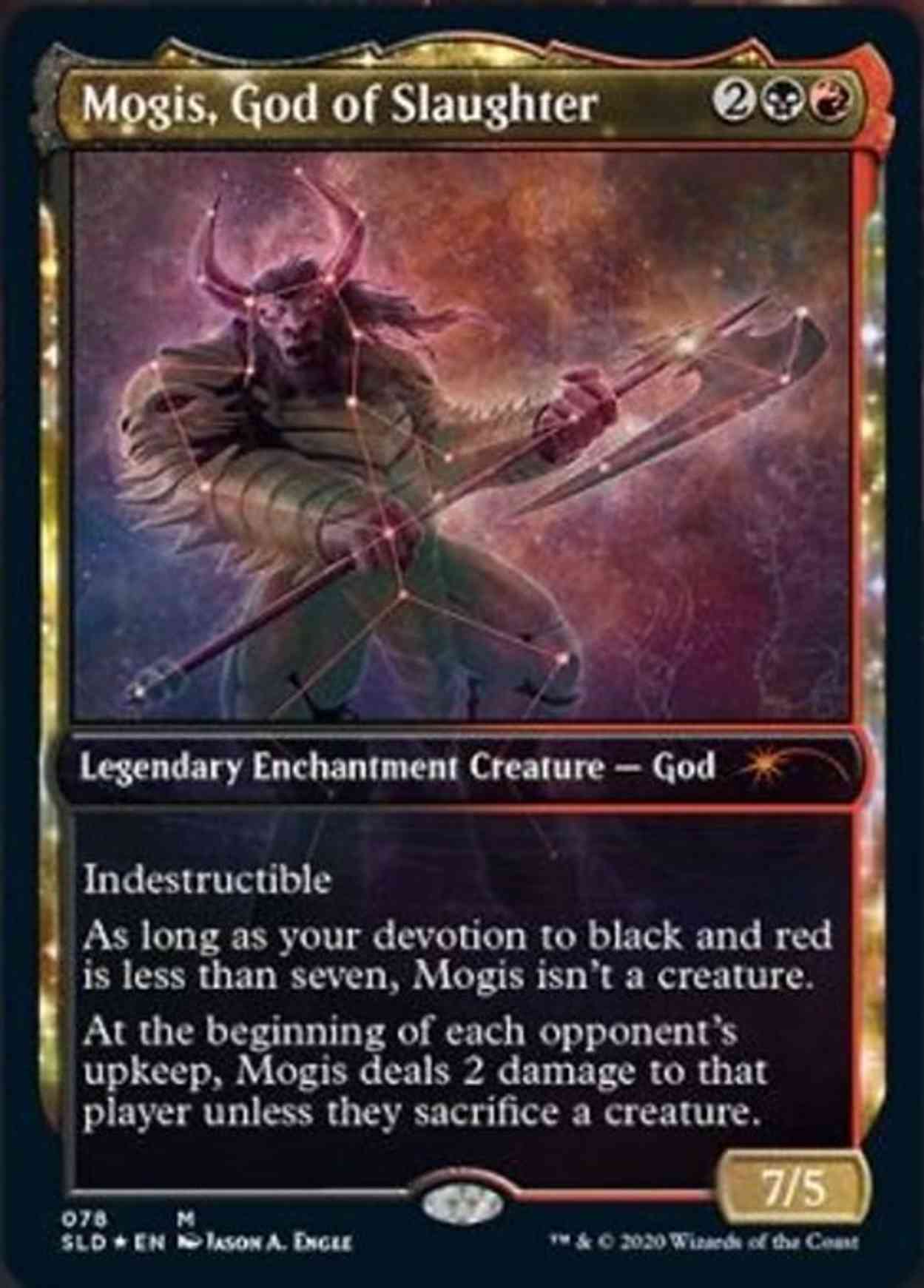 Mogis, God of Slaughter (Showcase) magic card front