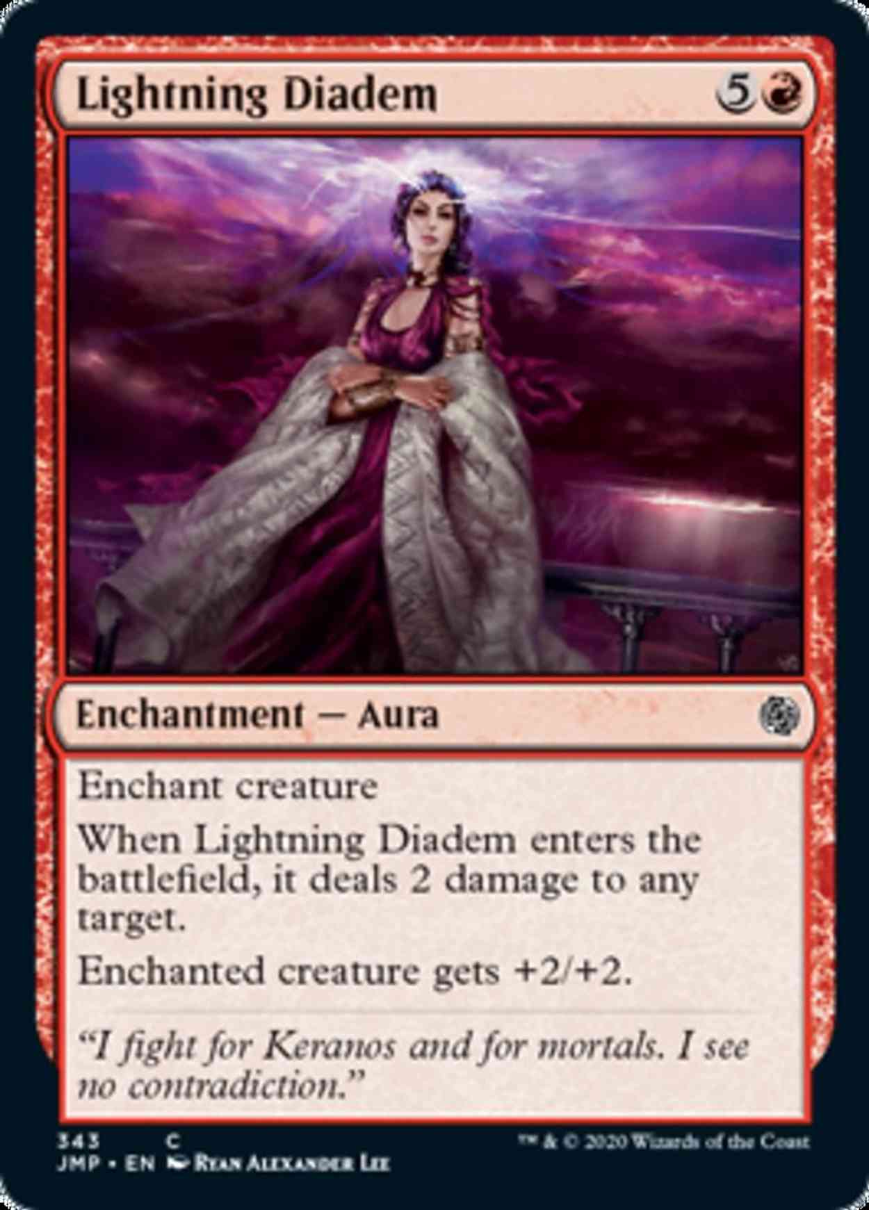 Lightning Diadem magic card front