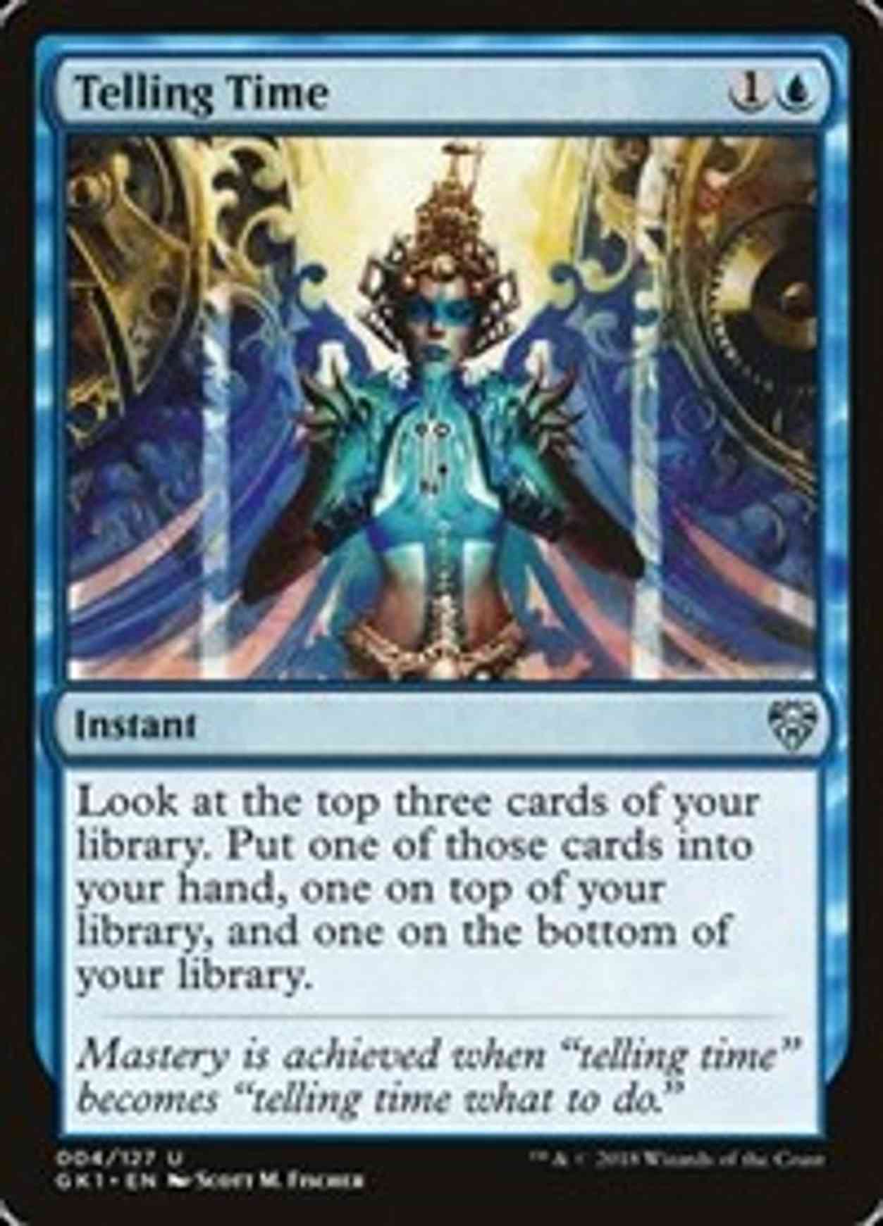 Telling Time magic card front