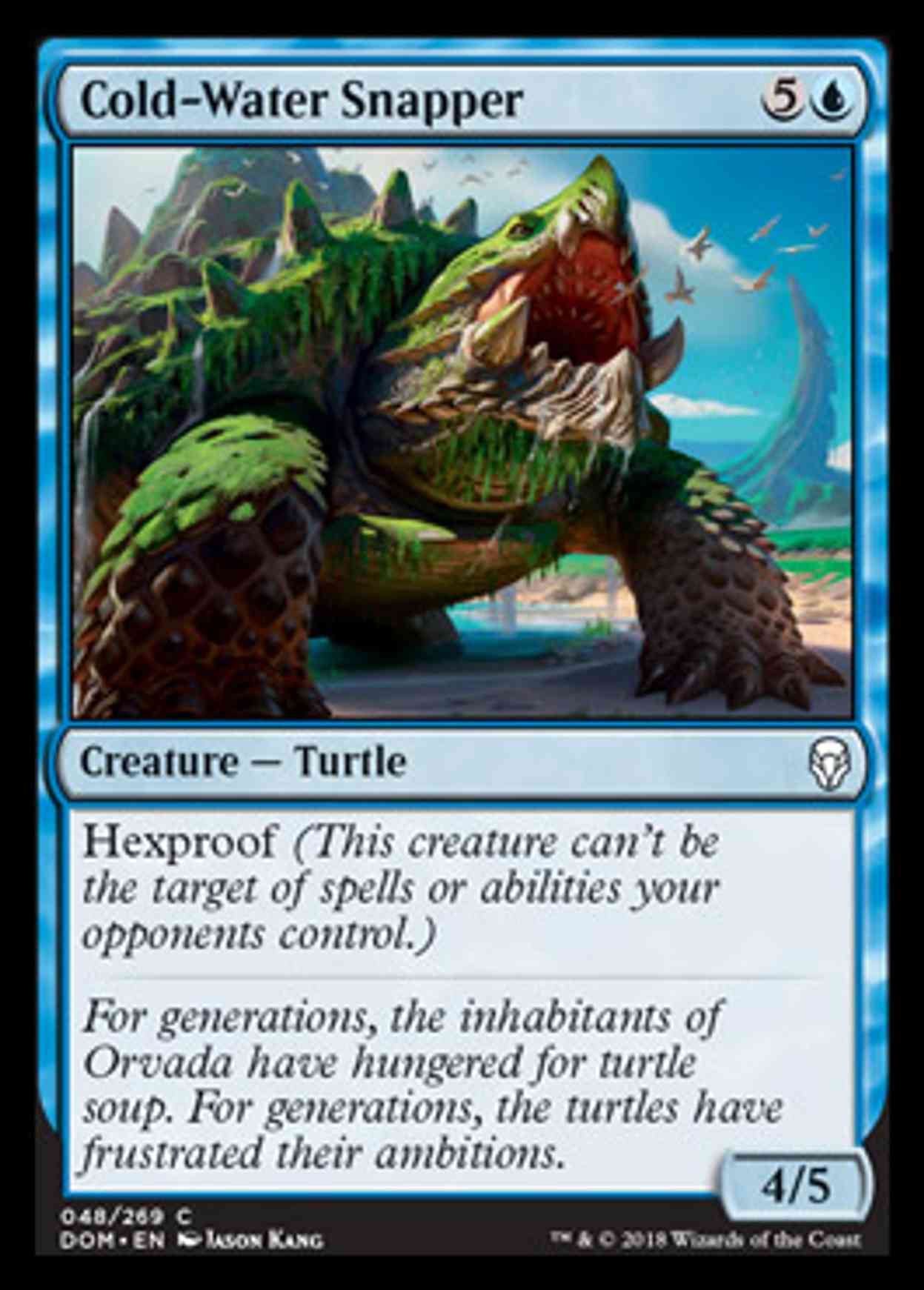 Cold-Water Snapper magic card front