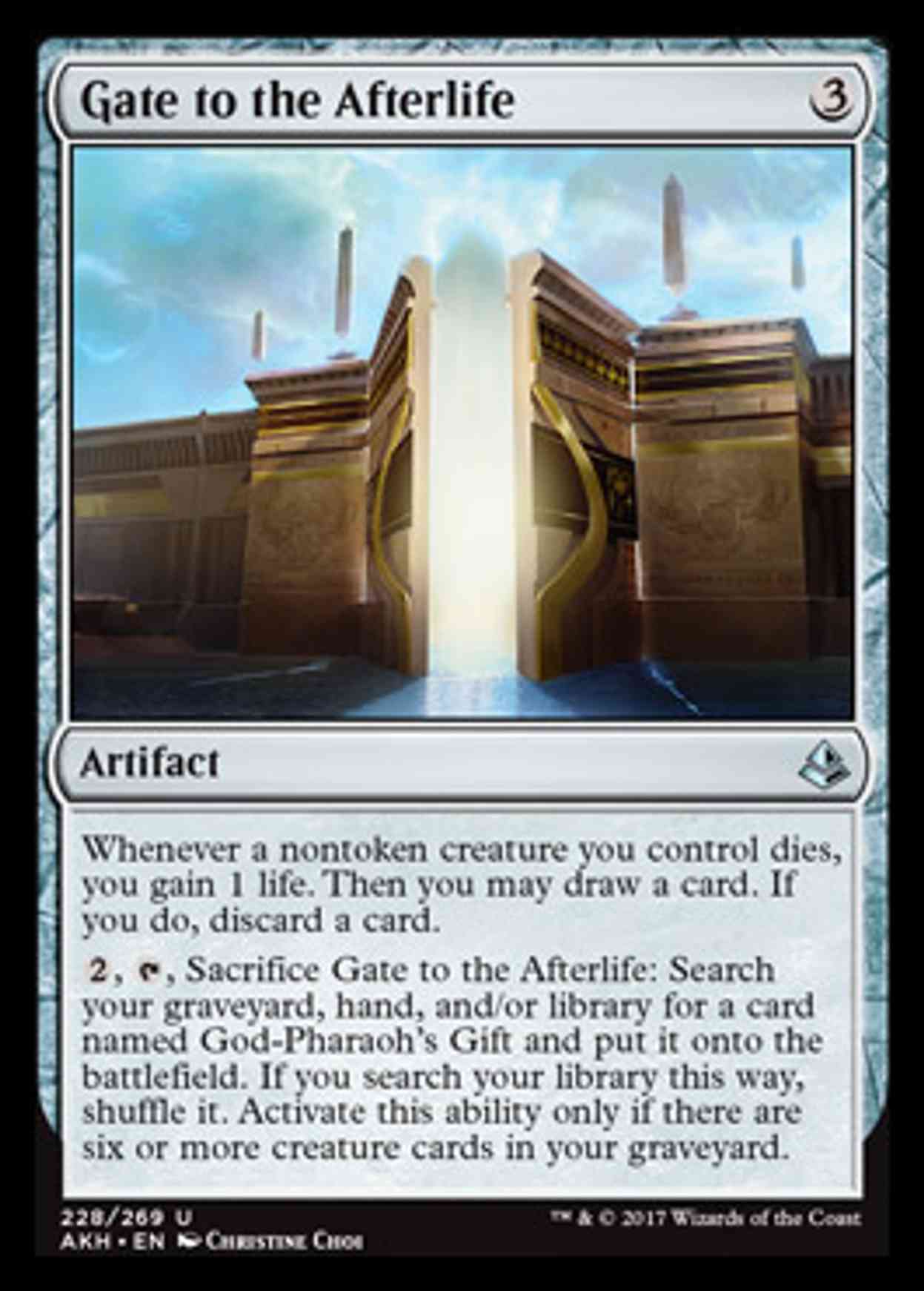 Gate to the Afterlife magic card front