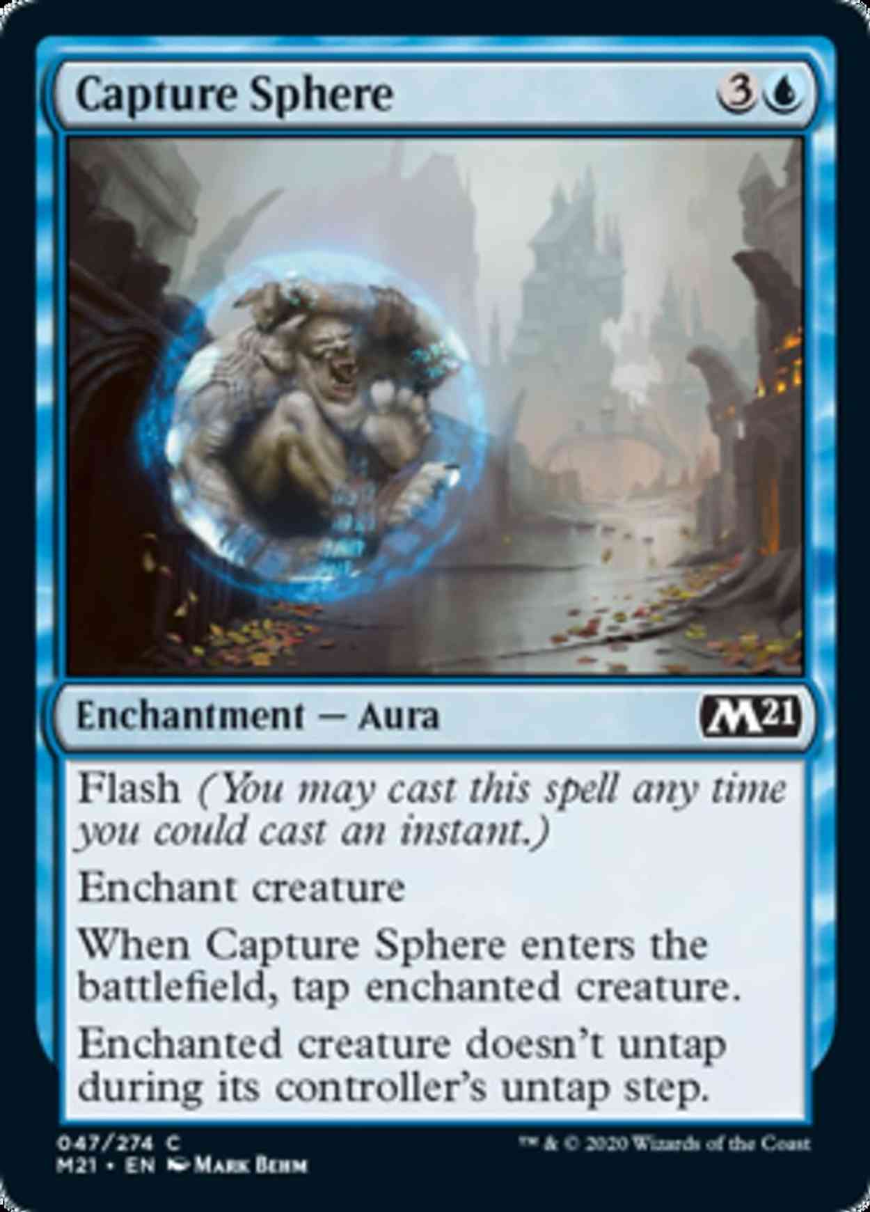 Capture Sphere magic card front
