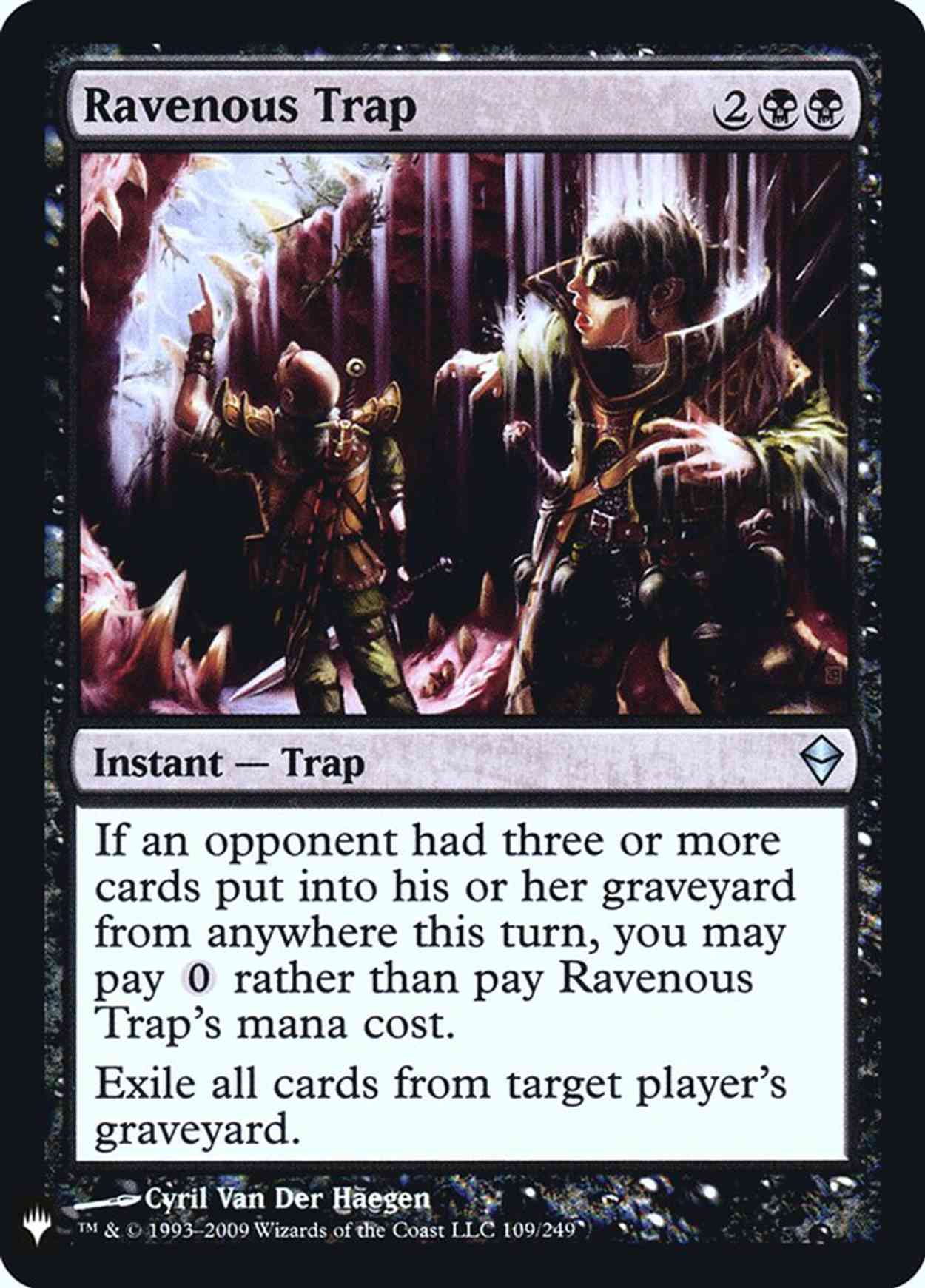 Ravenous Trap magic card front