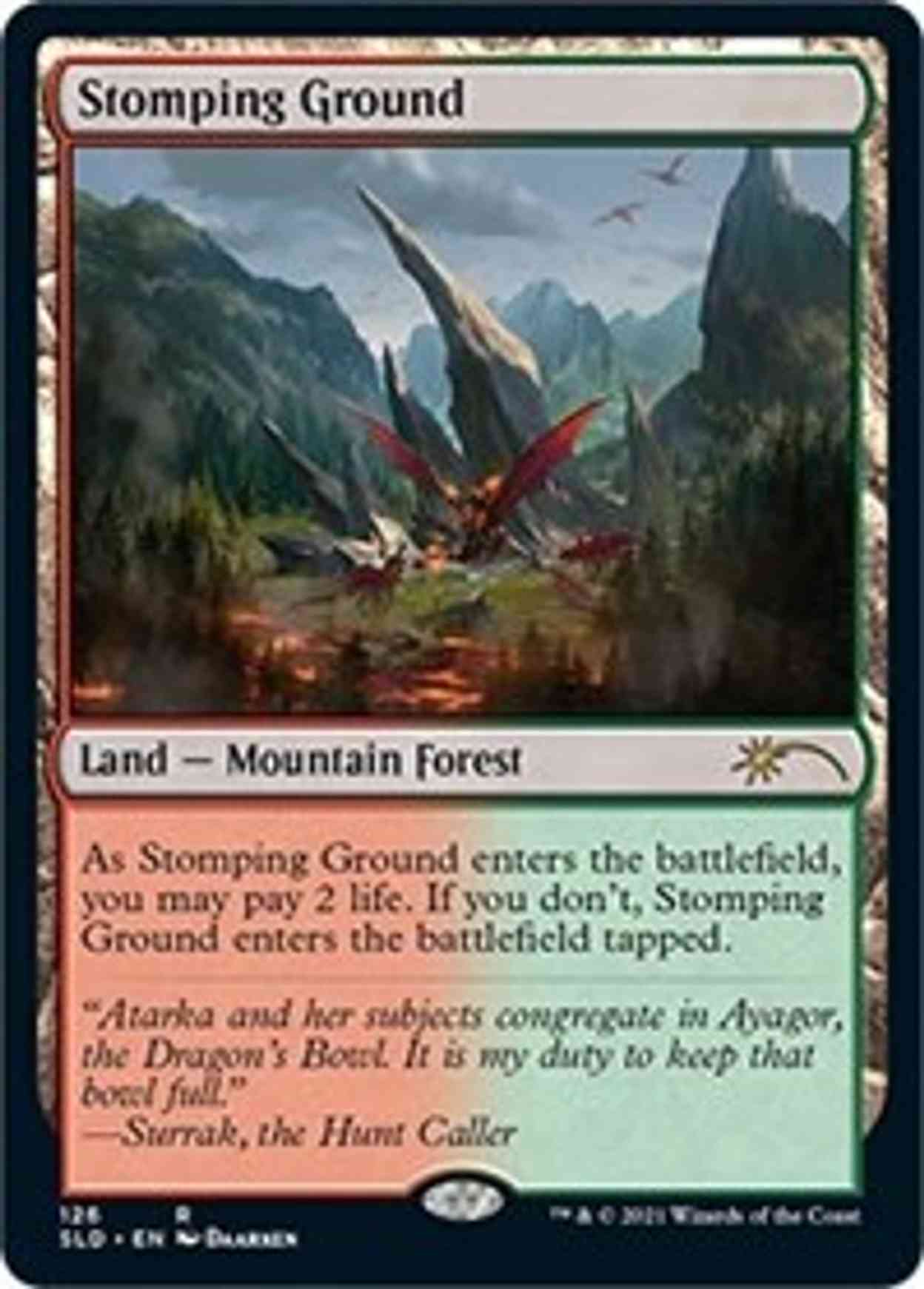 Stomping Ground Price from mtg Secret Lair Drop Series