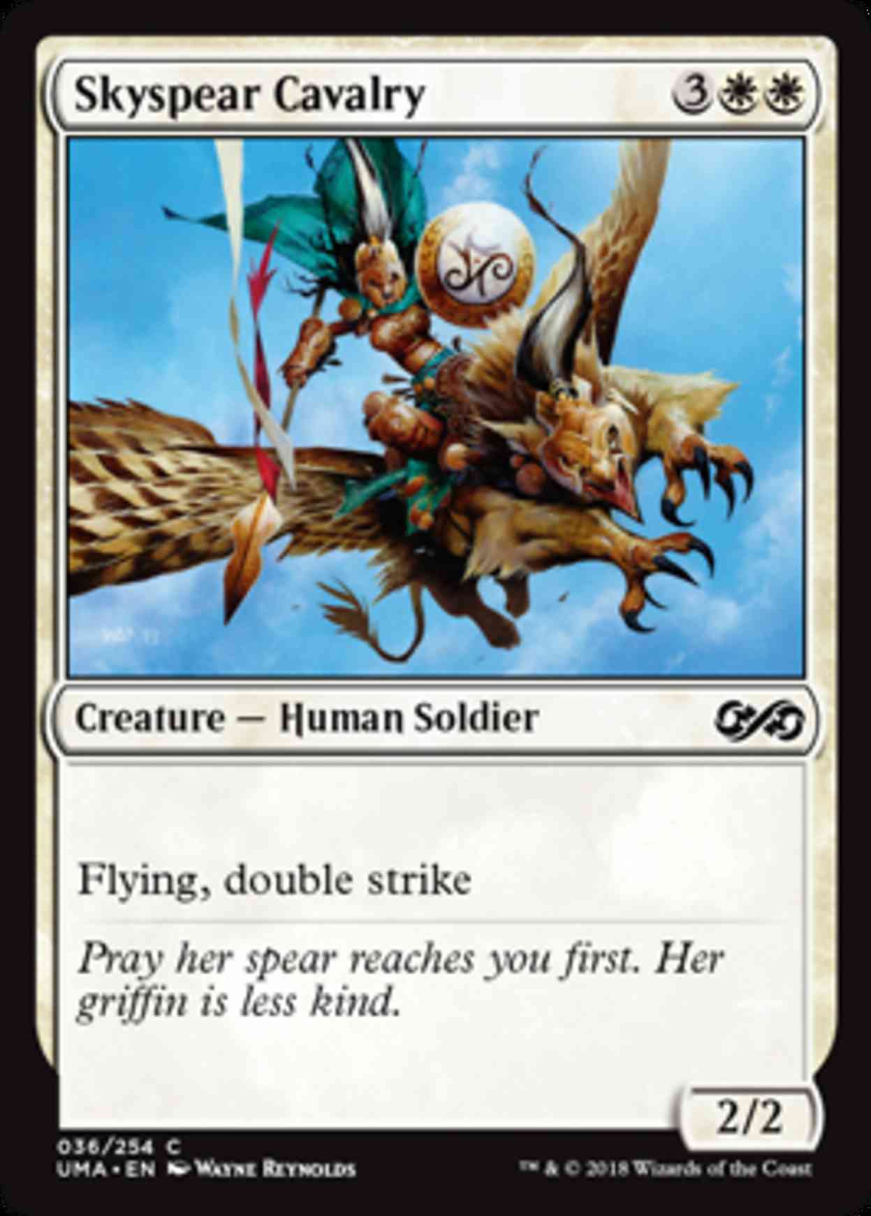 Skyspear Cavalry magic card front