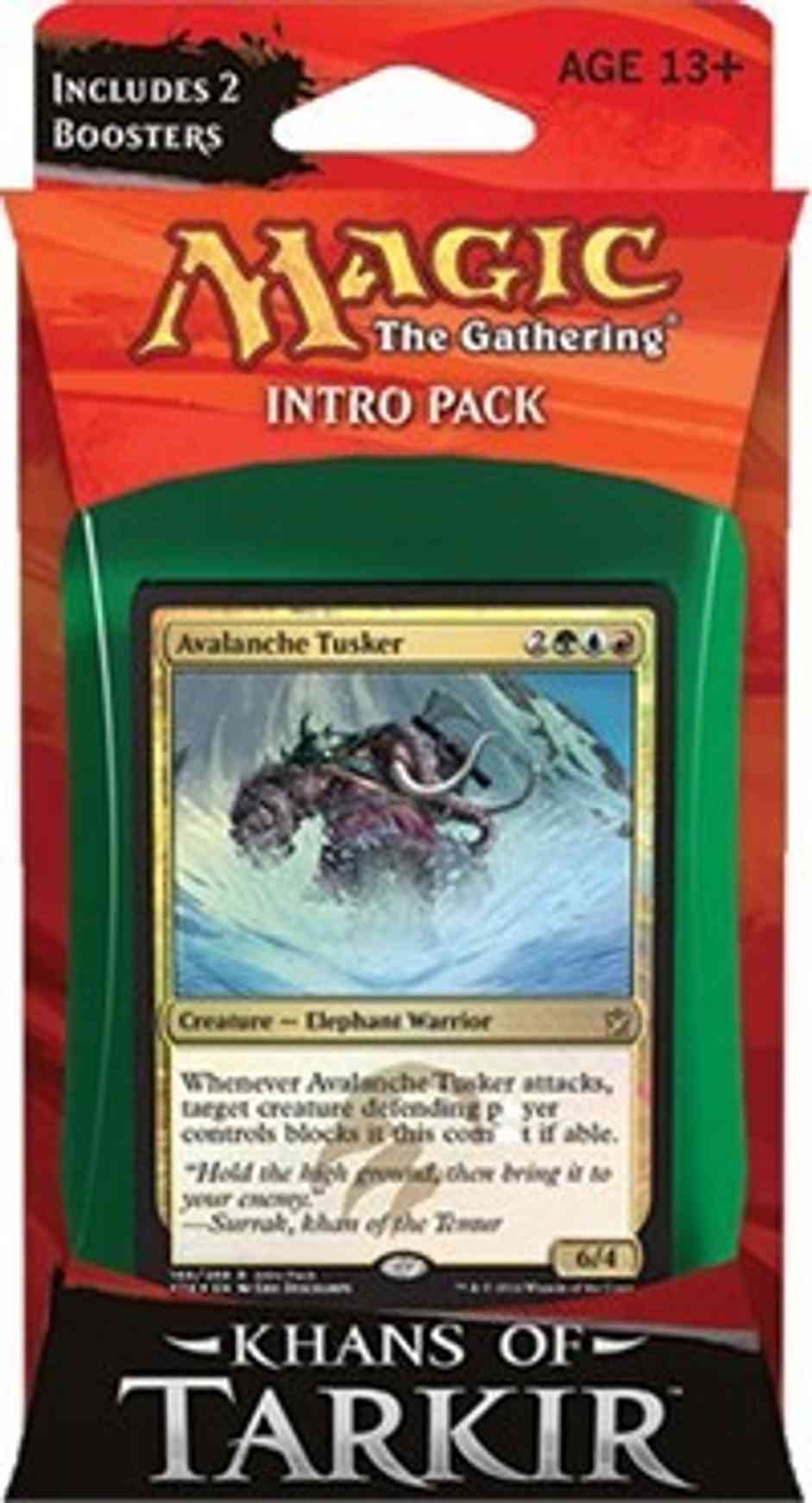 Khans of Tarkir Intro Pack - Temur magic card front