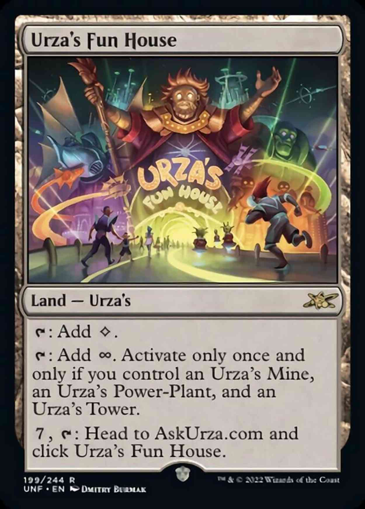 Urza's Fun House magic card front