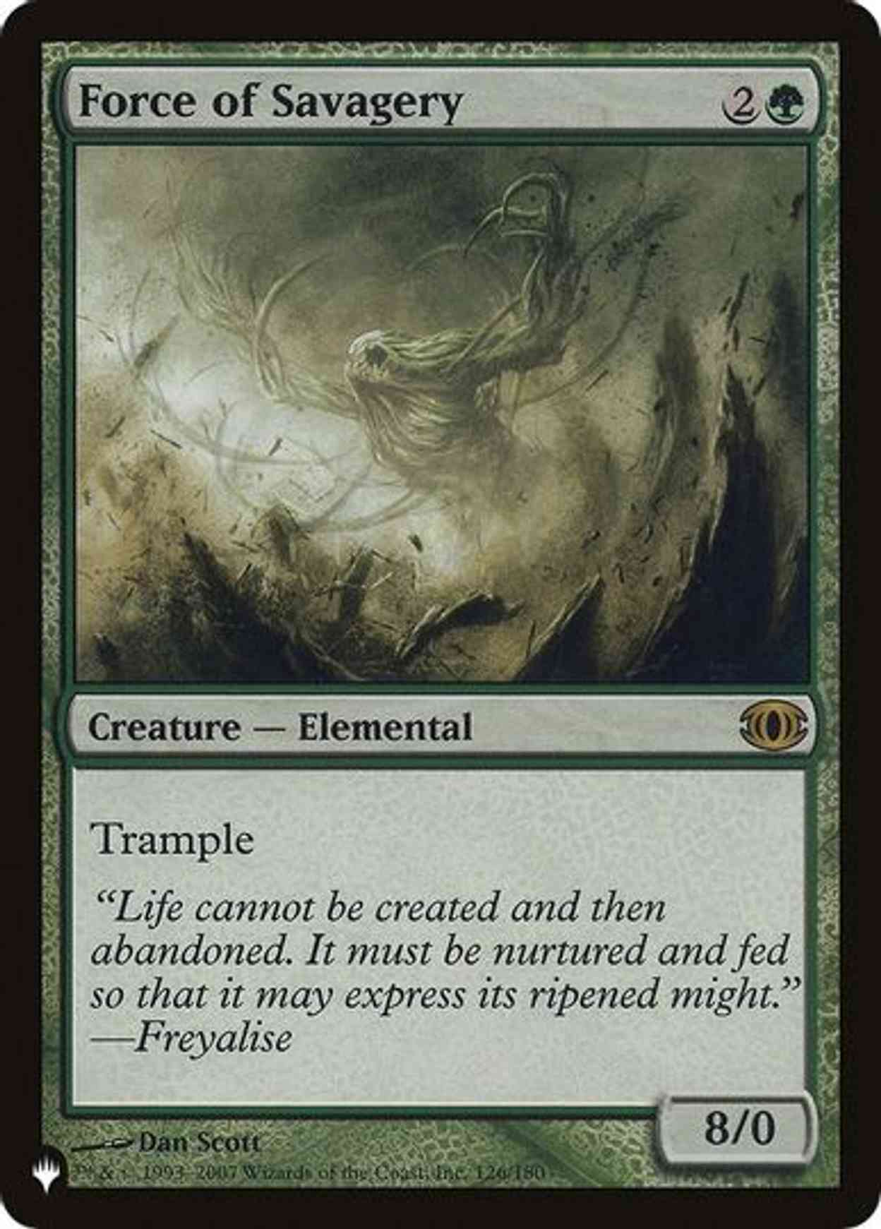 Force of Savagery magic card front