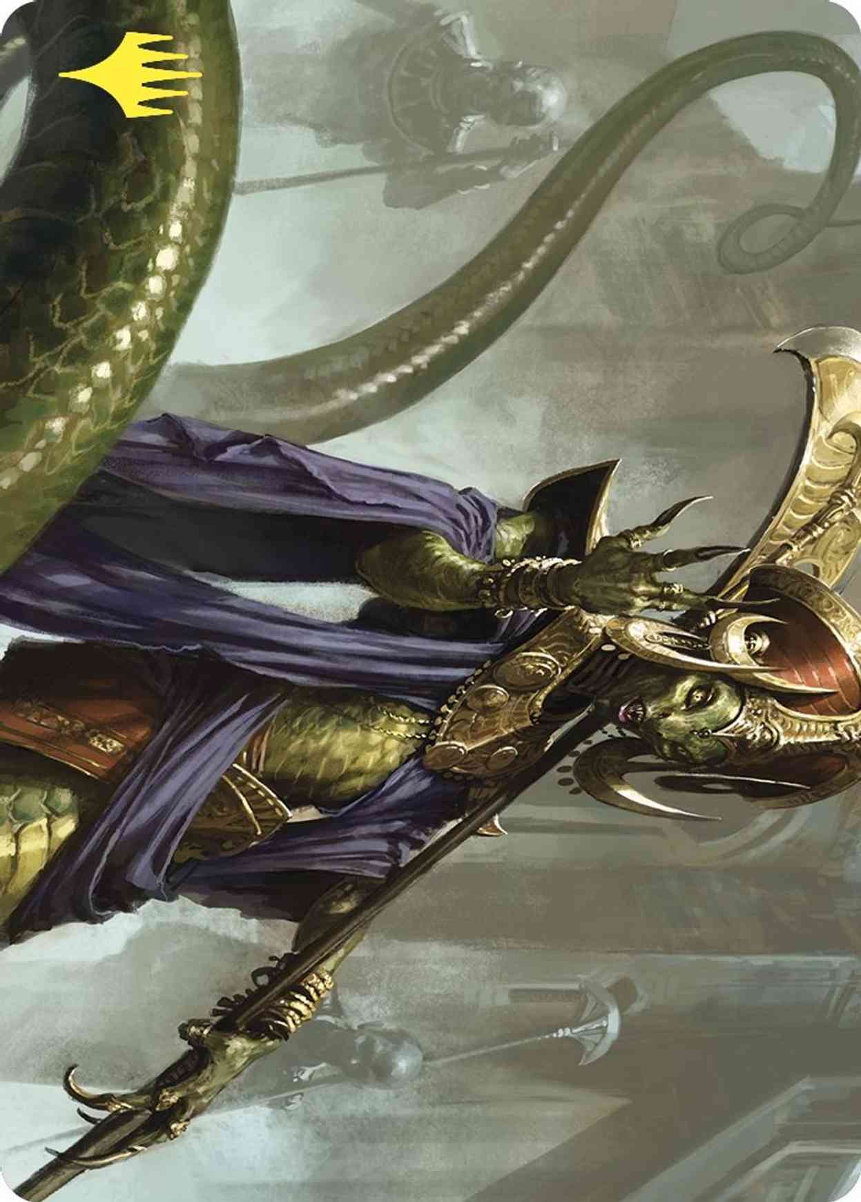 Sidisi, Brood Tyrant Art Card (Gold-Stamped) magic card front