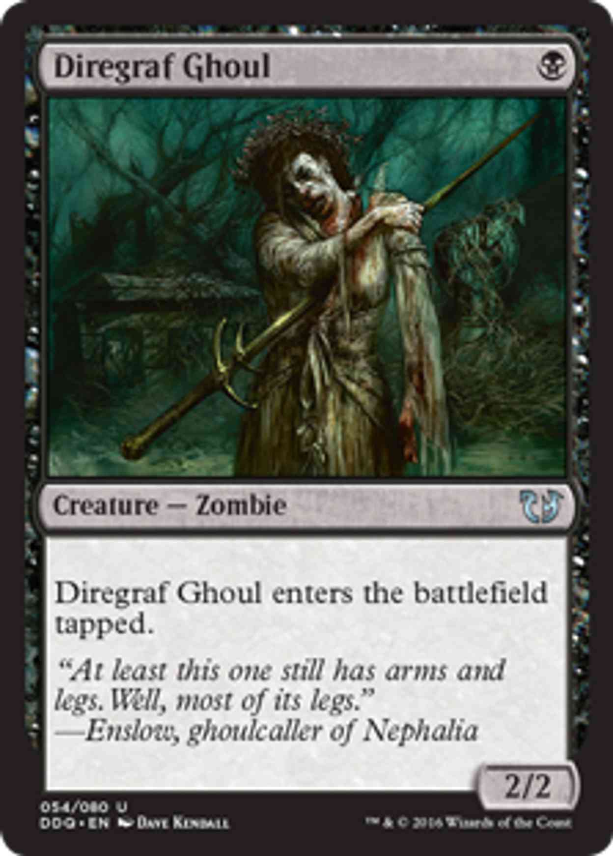 Diregraf Ghoul magic card front