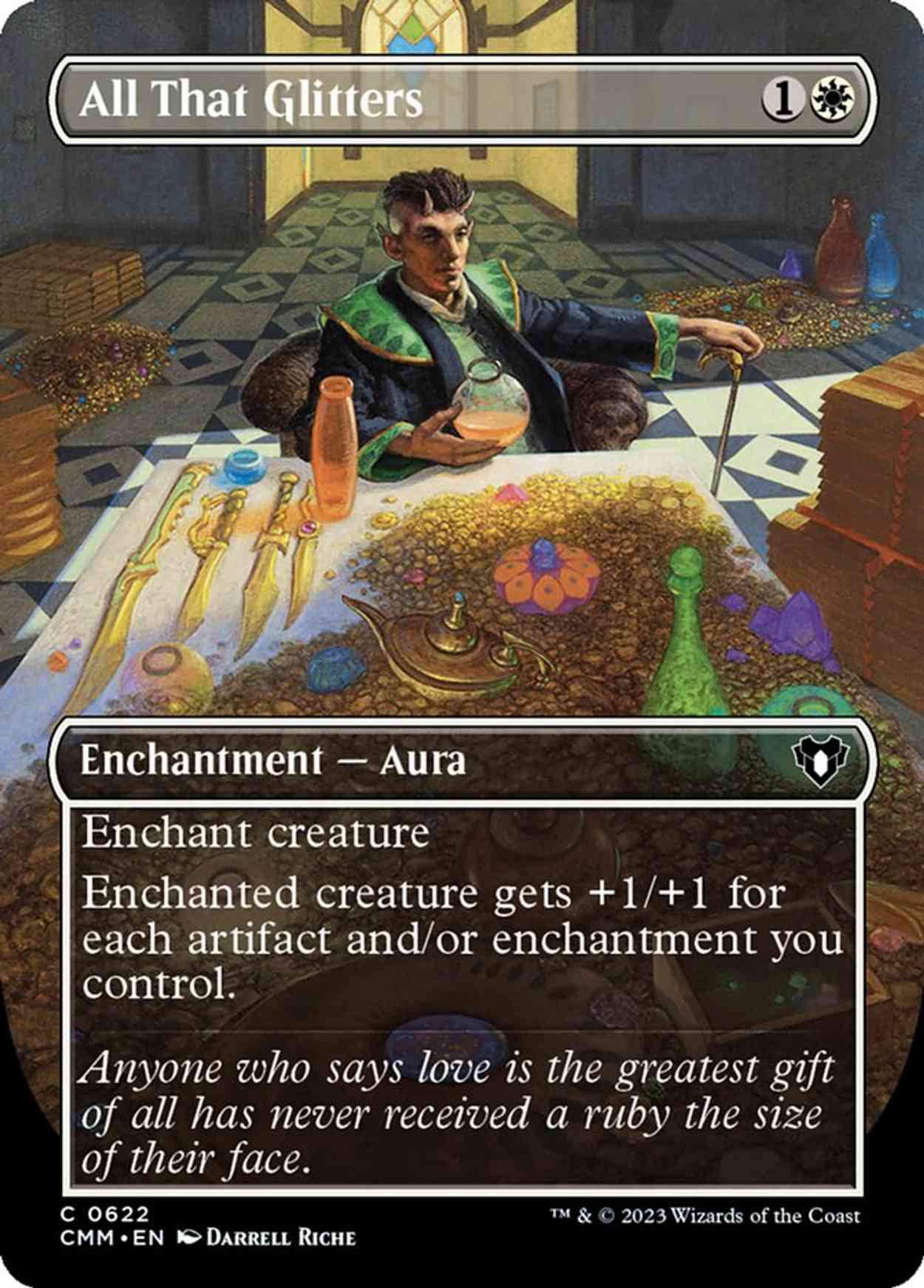 All That Glitters (Borderless) magic card front