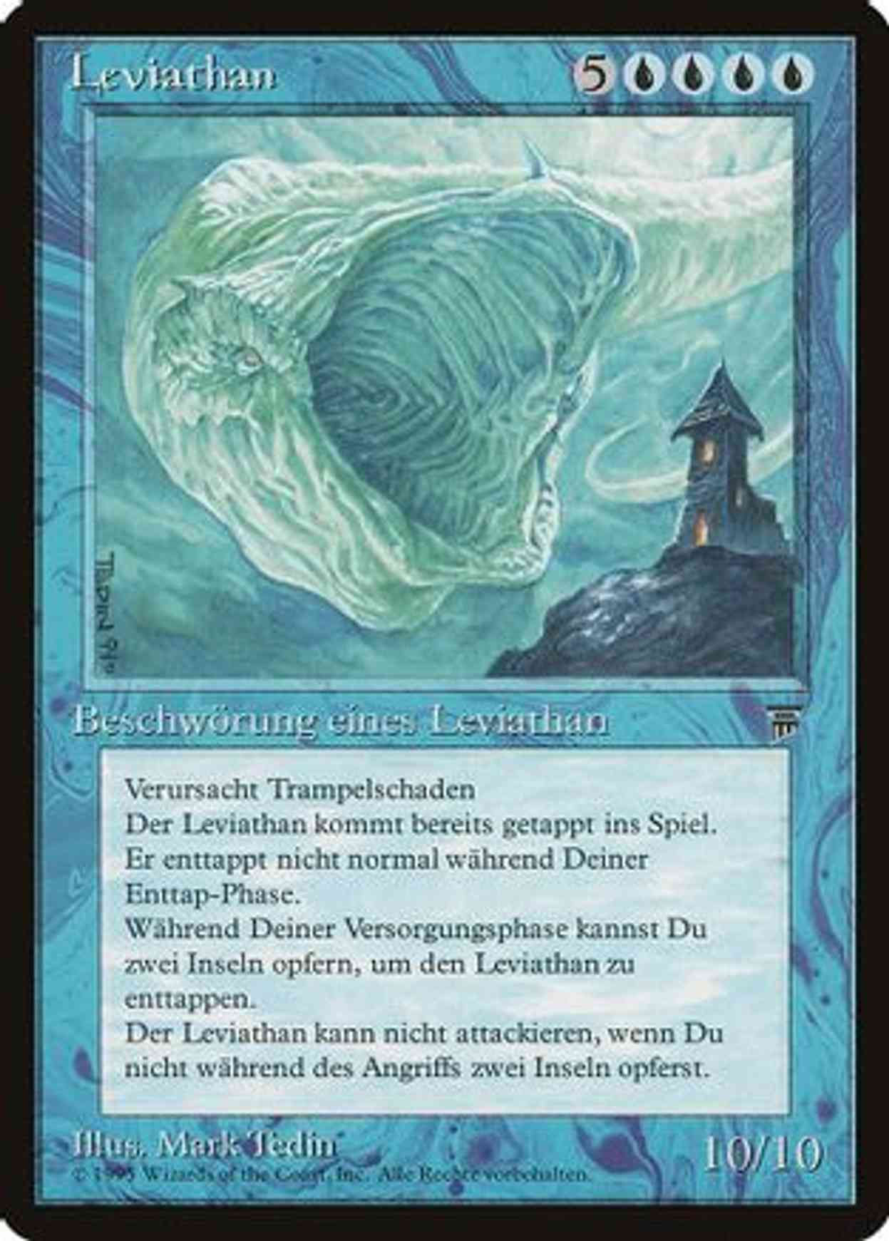 Leviathan (German) magic card front