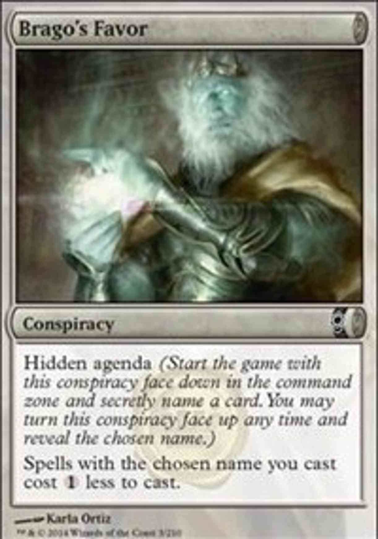 Brago's Favor magic card front