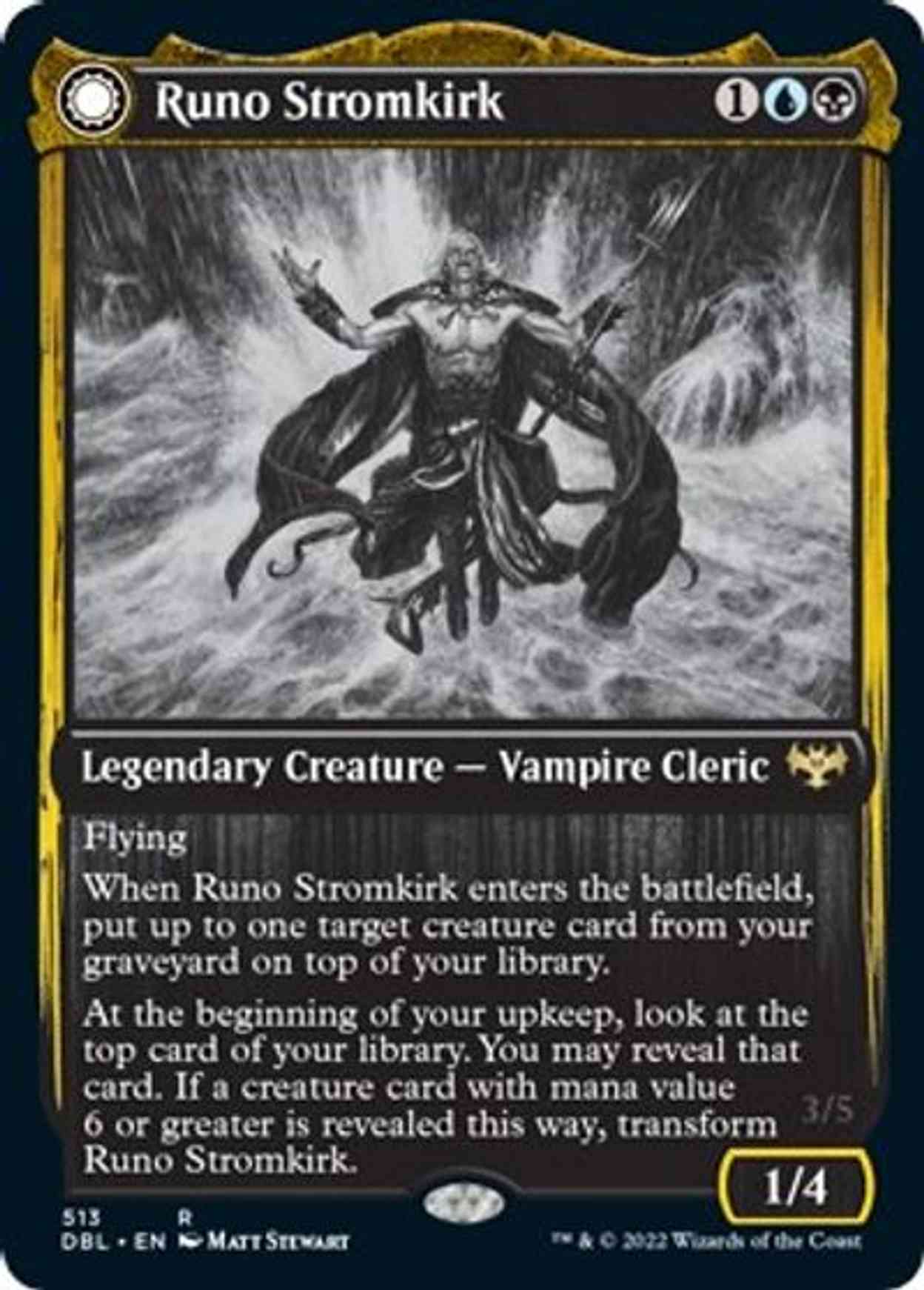 Runo Stromkirk magic card front