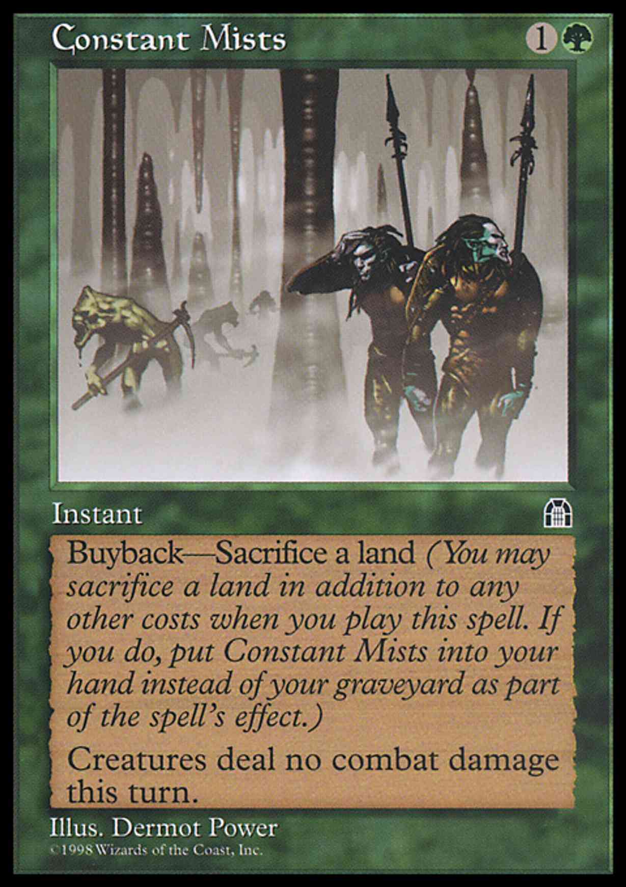 Constant Mists magic card front