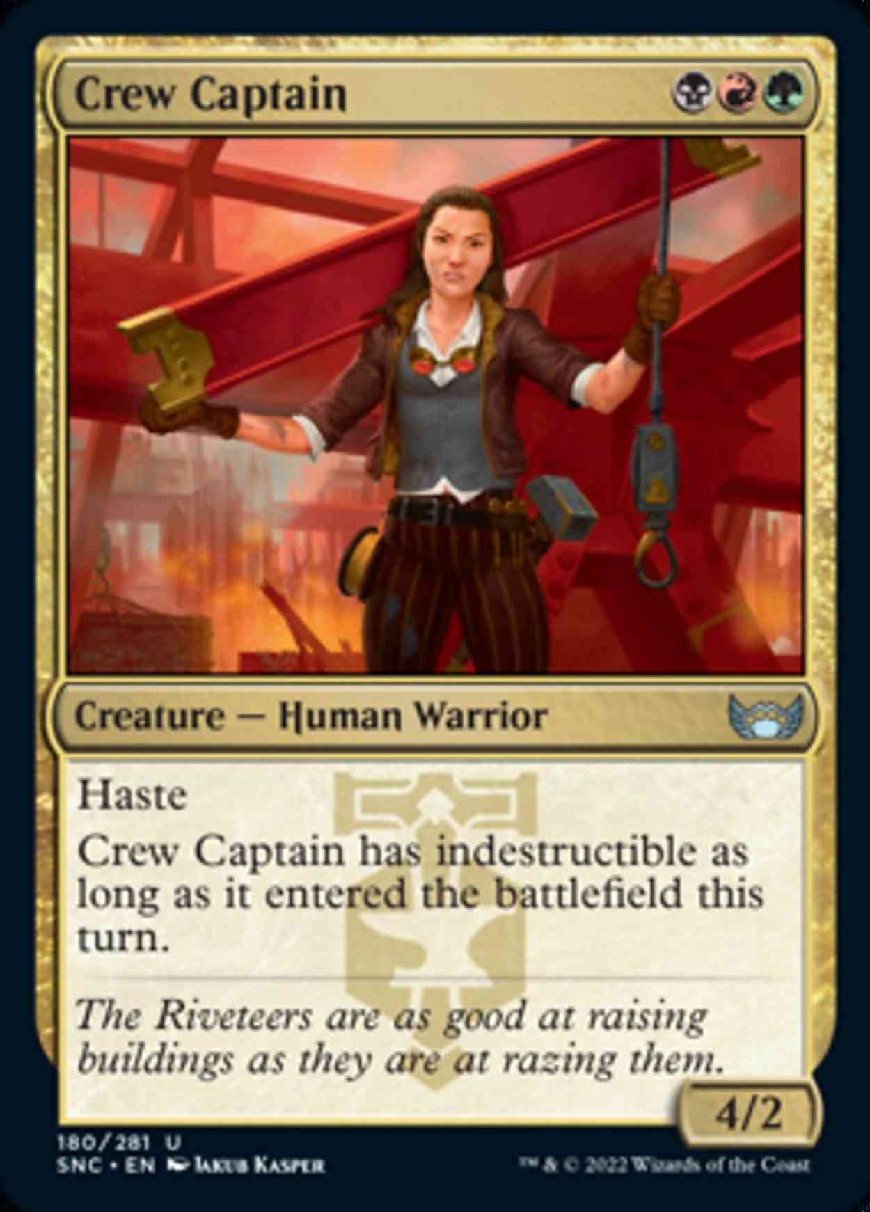 Crew Captain magic card front