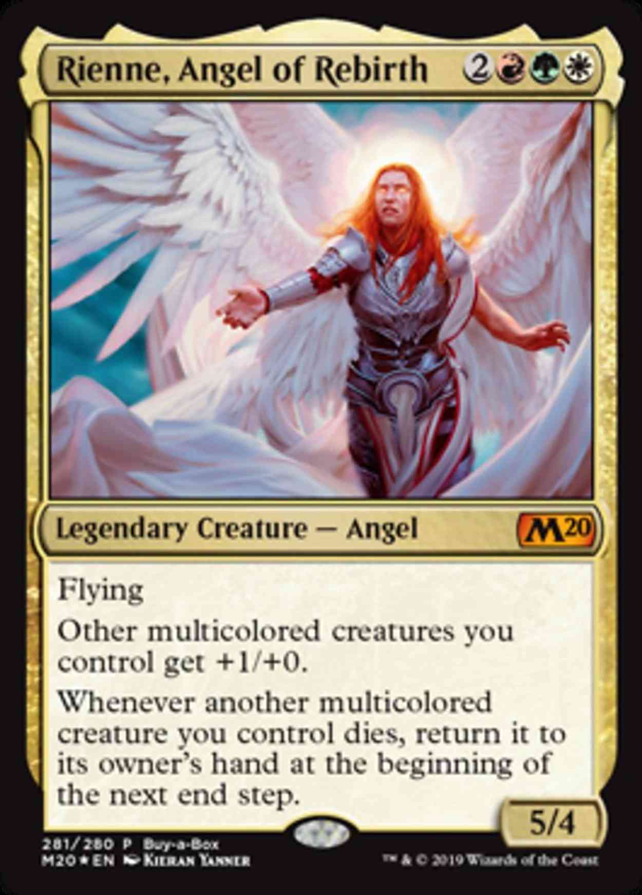 Rienne, Angel of Rebirth magic card front