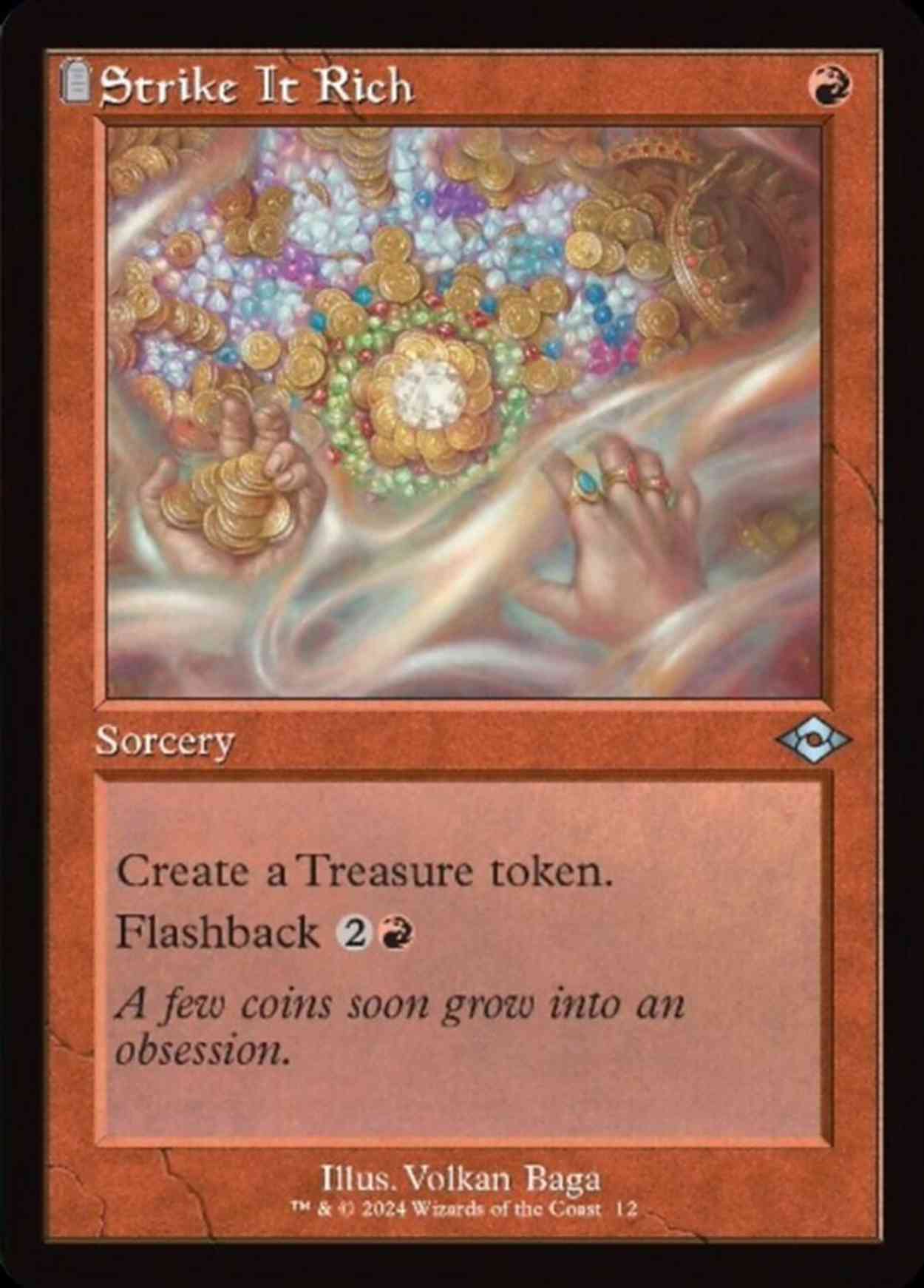 Strike It Rich (Retro Frame) magic card front