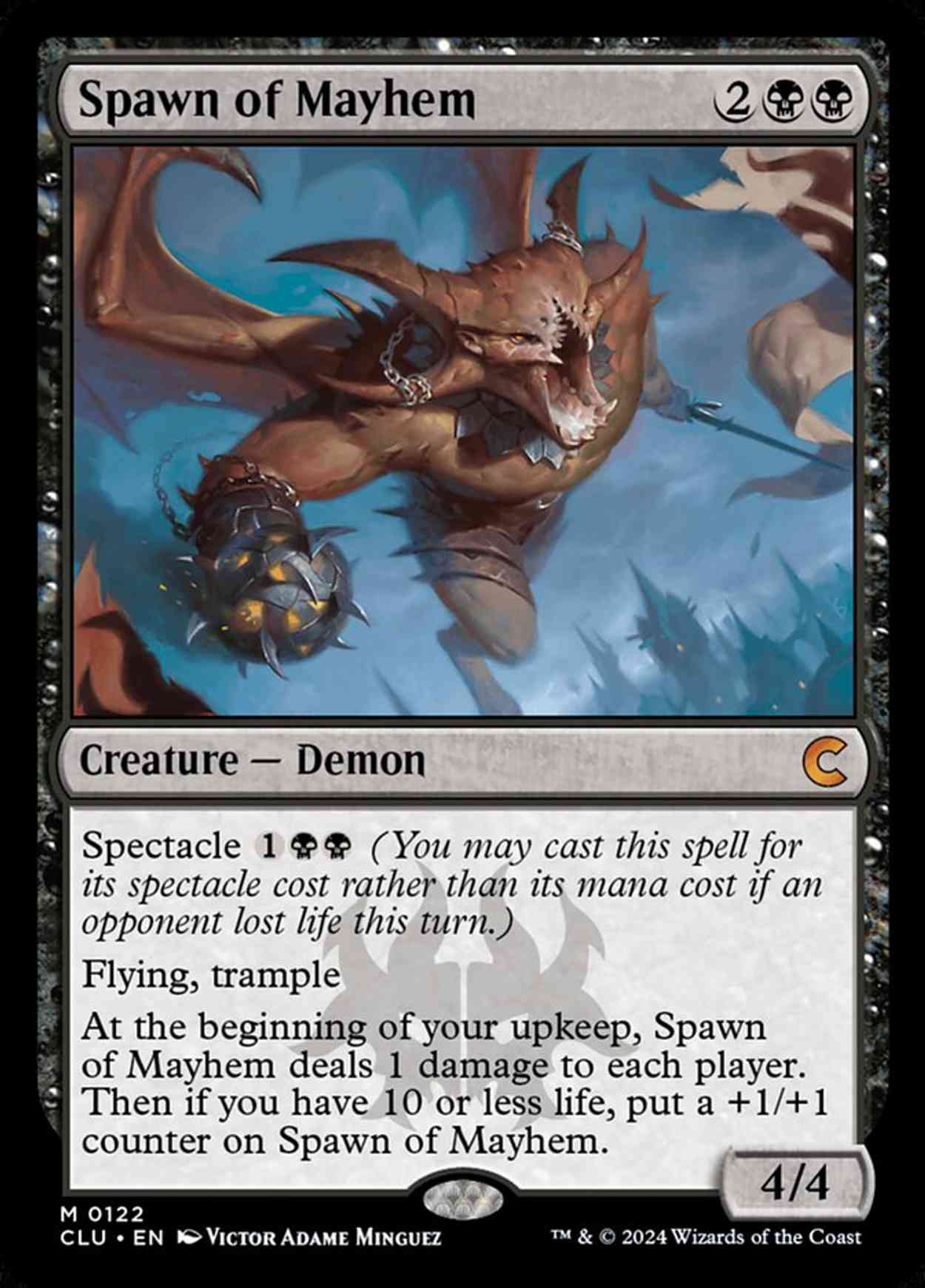 Spawn of Mayhem magic card front