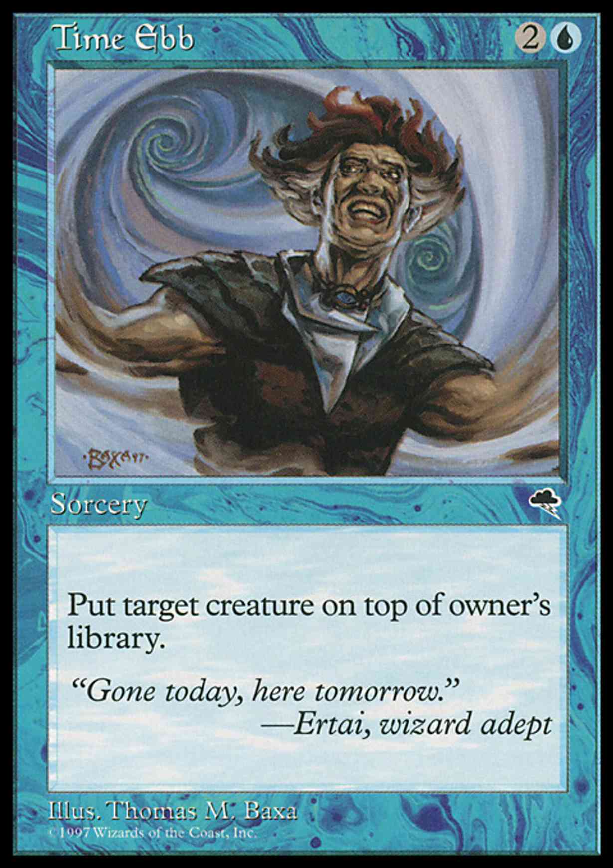Time Ebb magic card front