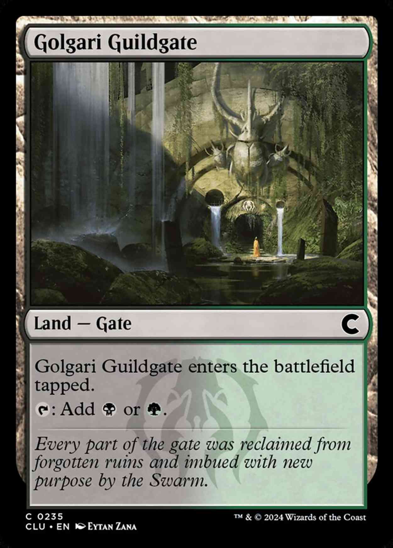 Golgari Guildgate magic card front