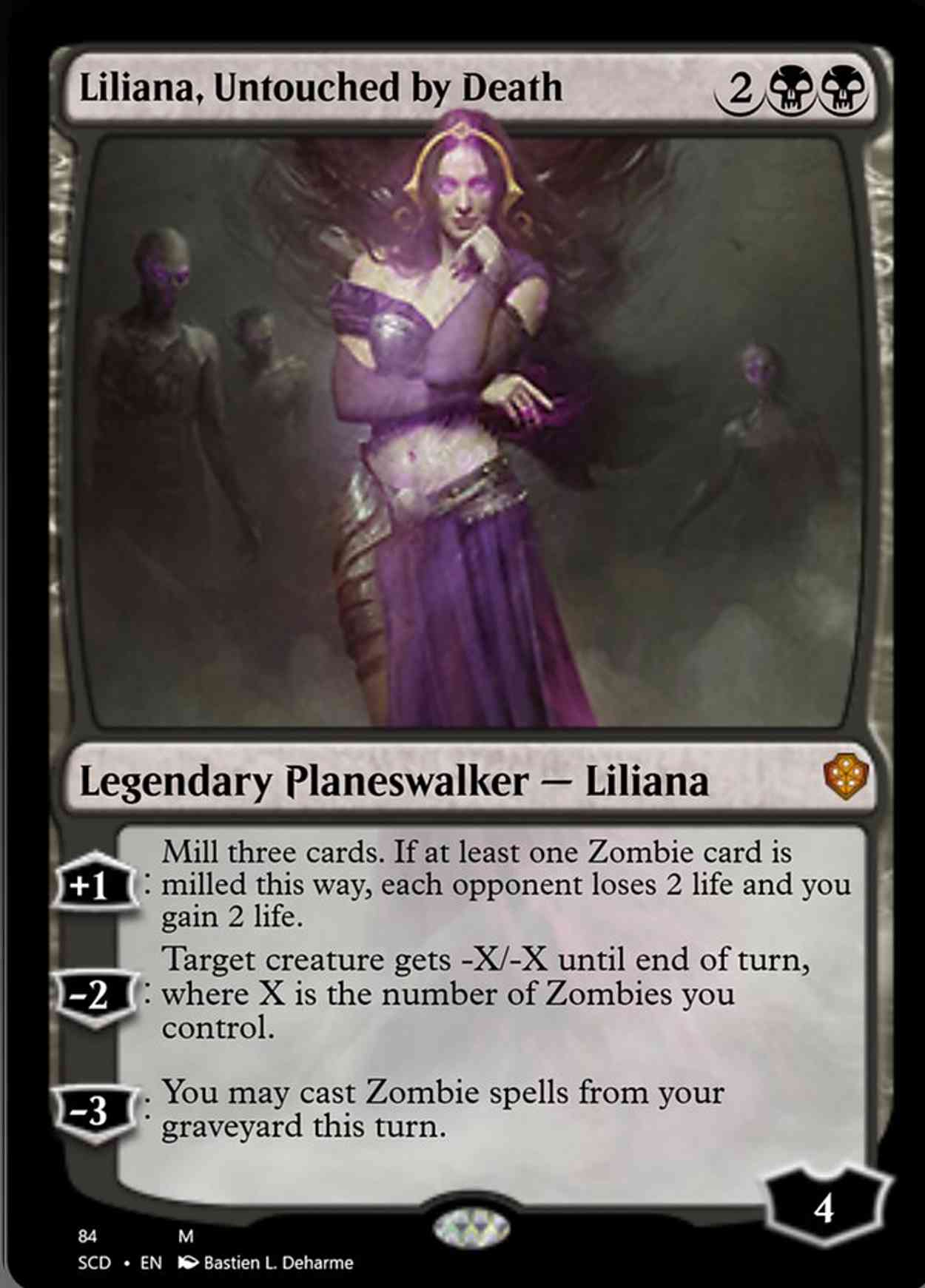 Liliana, Untouched by Death magic card front