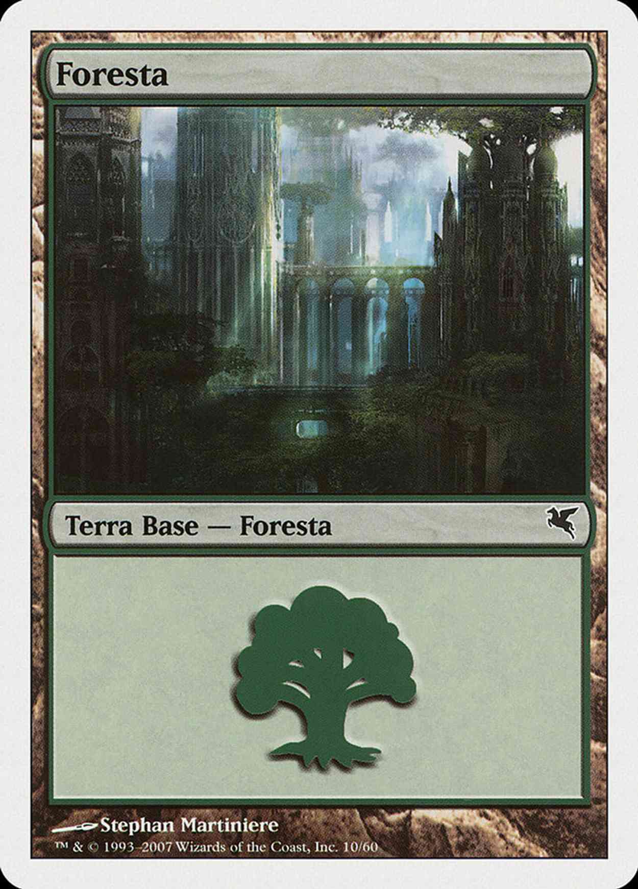 Forest (Retro Frame) magic card front