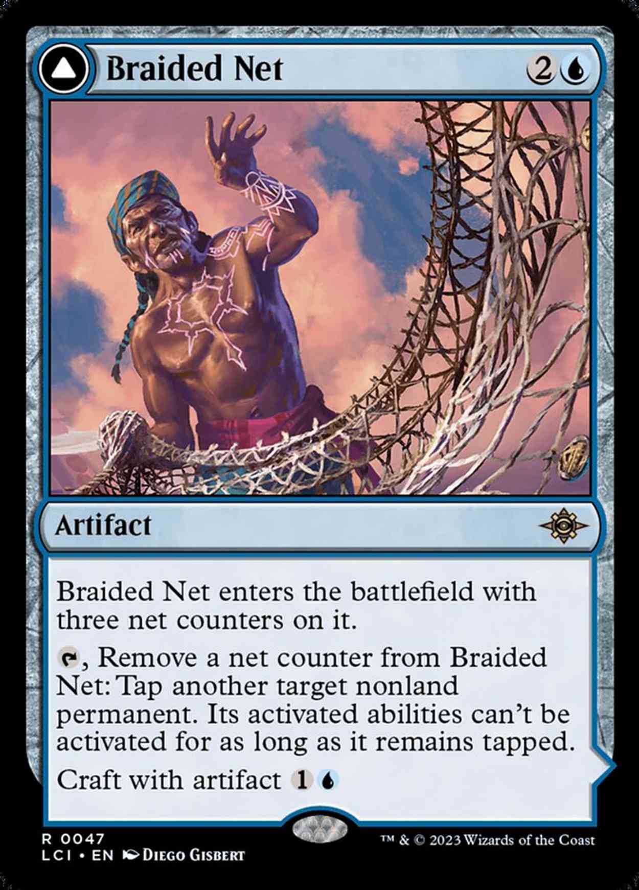 Braided Net magic card front