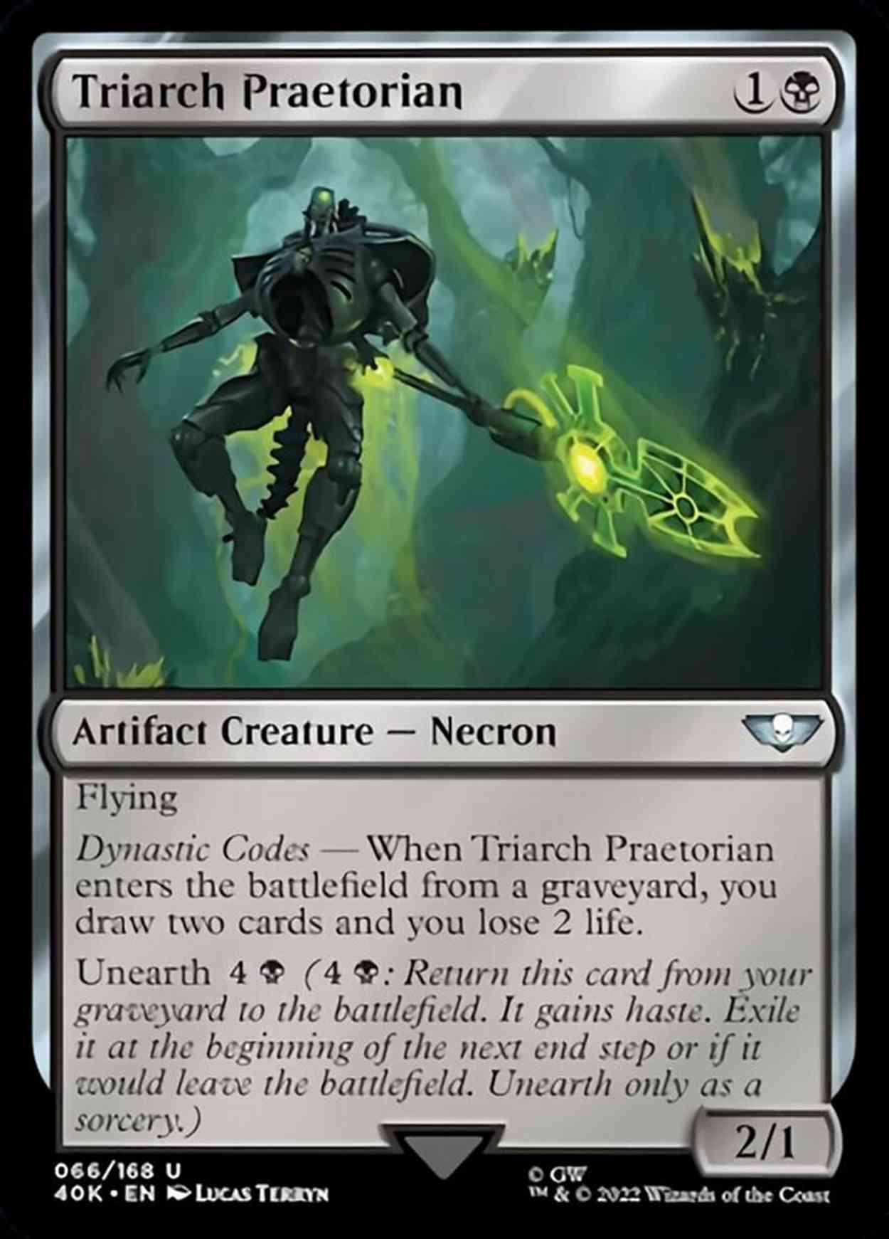 Triarch Praetorian magic card front