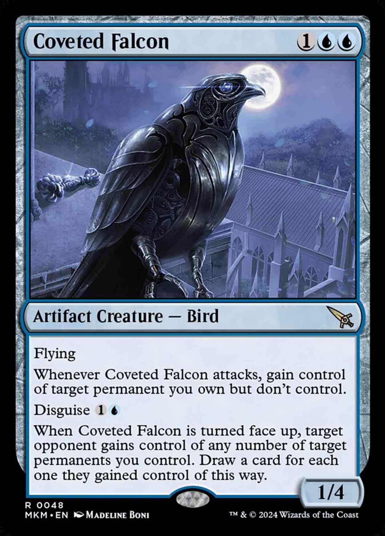 Coveted Falcon magic card front