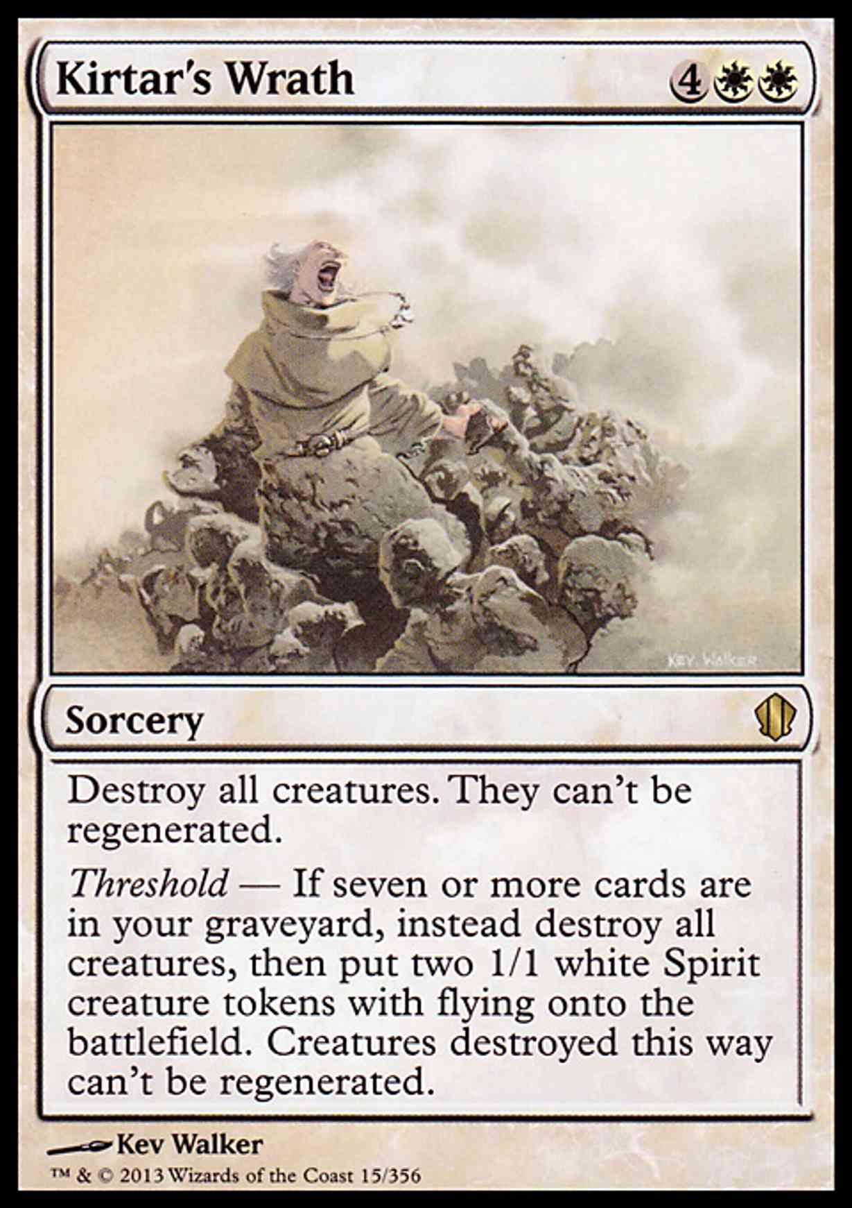 Kirtar's Wrath magic card front