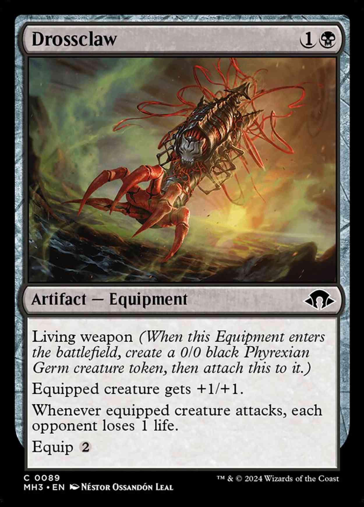 Drossclaw magic card front