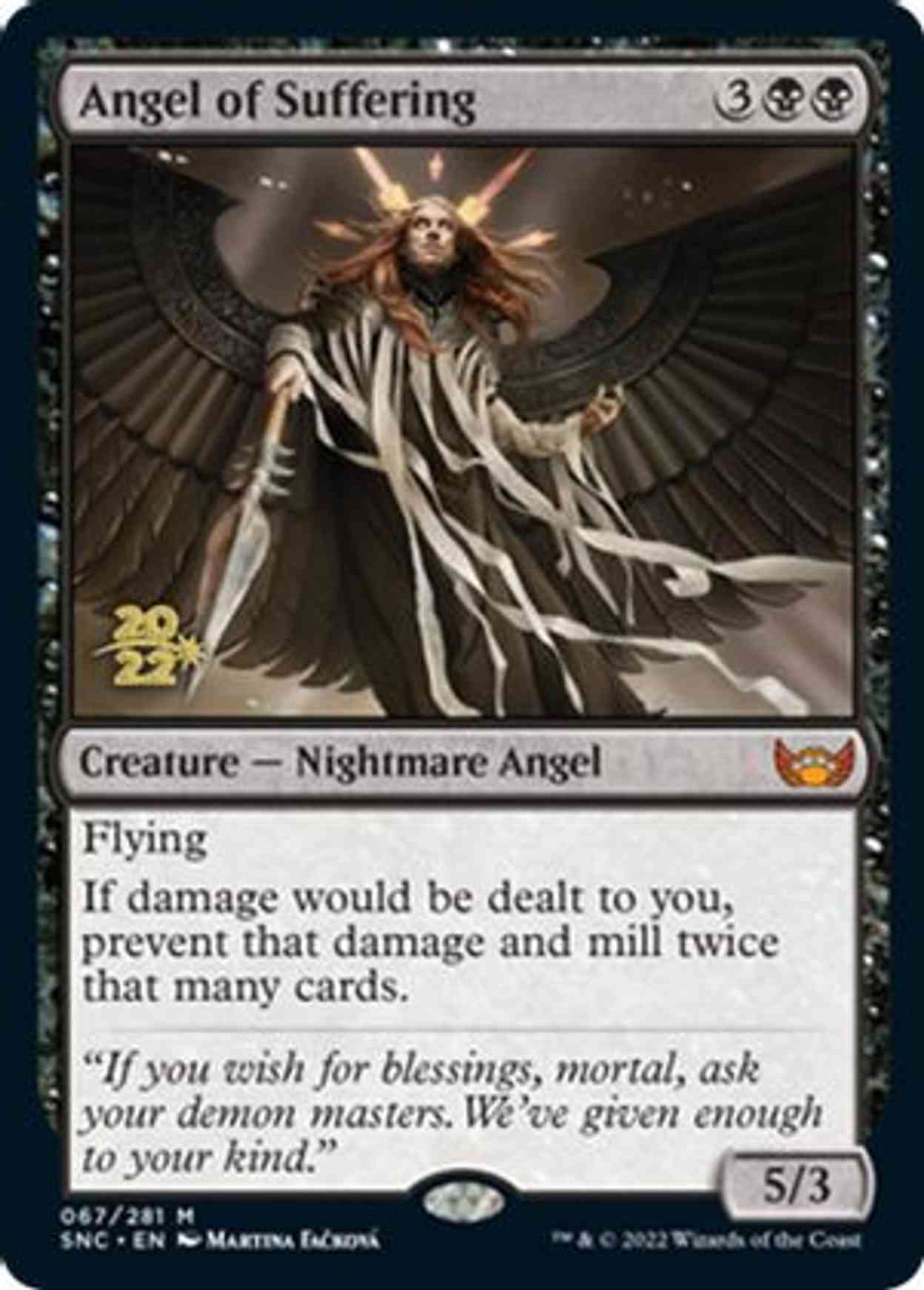 Angel of Suffering magic card front