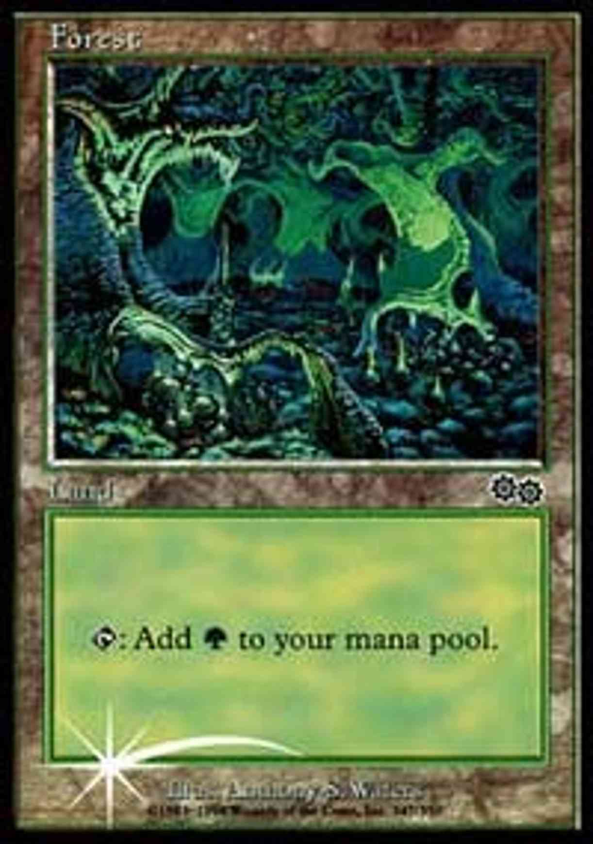 Forest (1999) magic card front