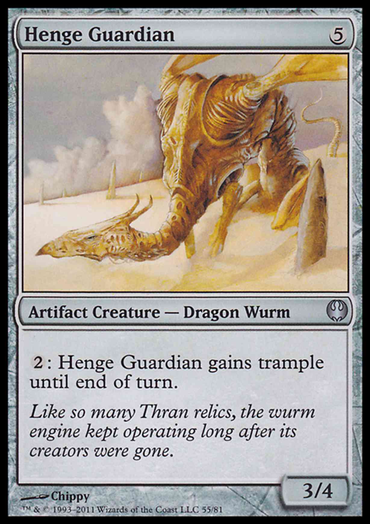 Henge Guardian magic card front