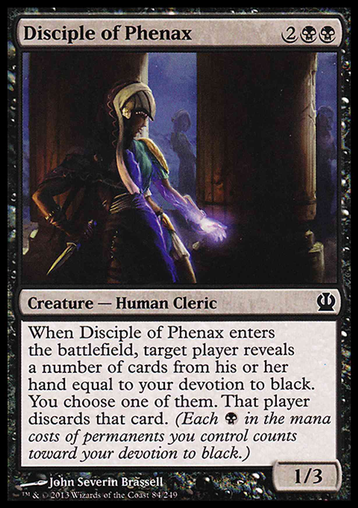 Disciple of Phenax magic card front