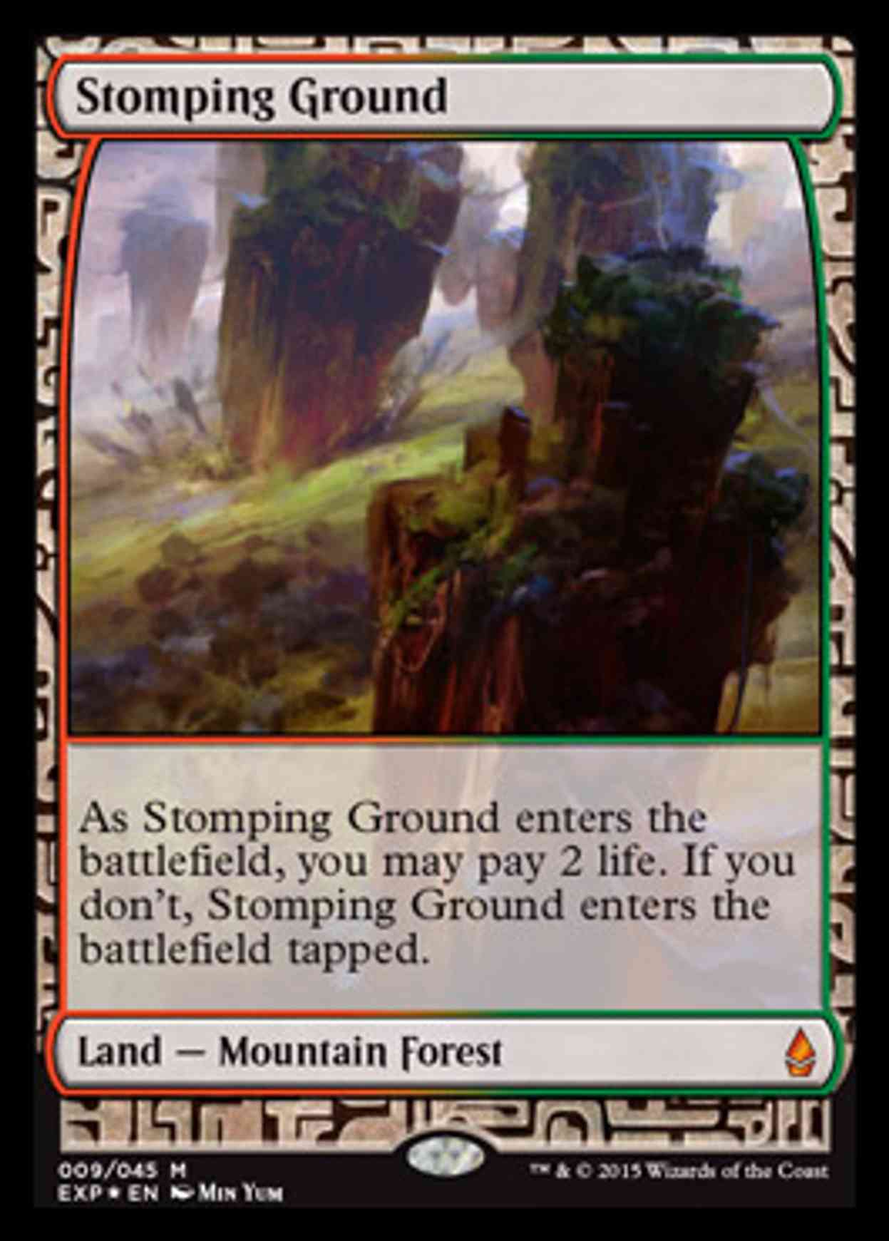 Stomping Ground Price from mtg Zendikar Expeditions