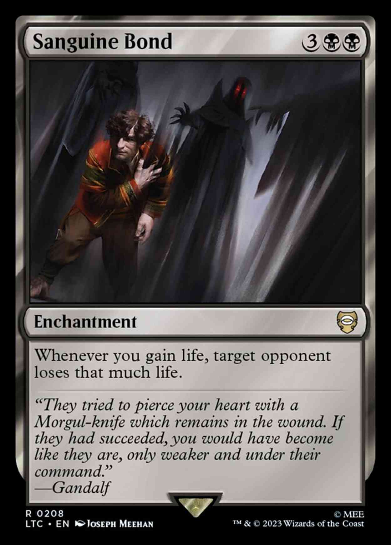 Sanguine Bond magic card front