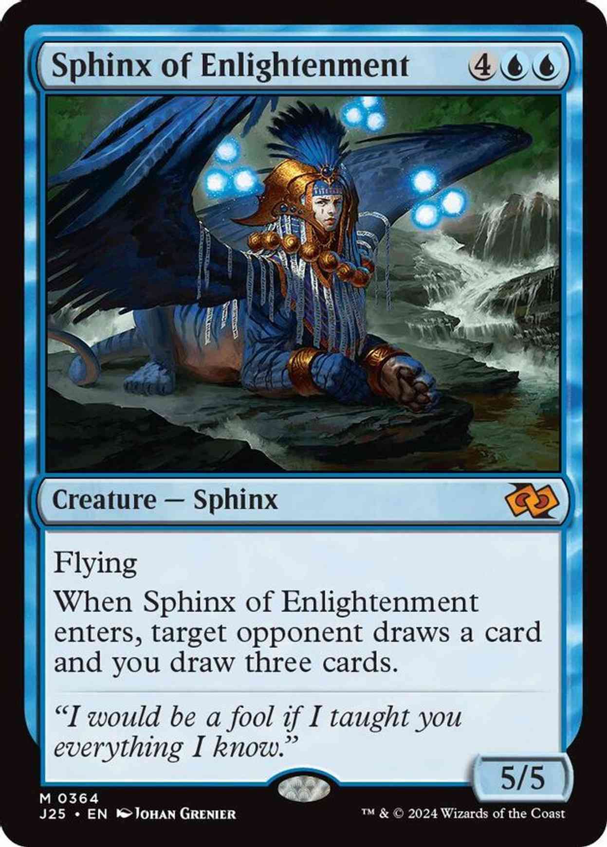 Sphinx of Enlightenment magic card front