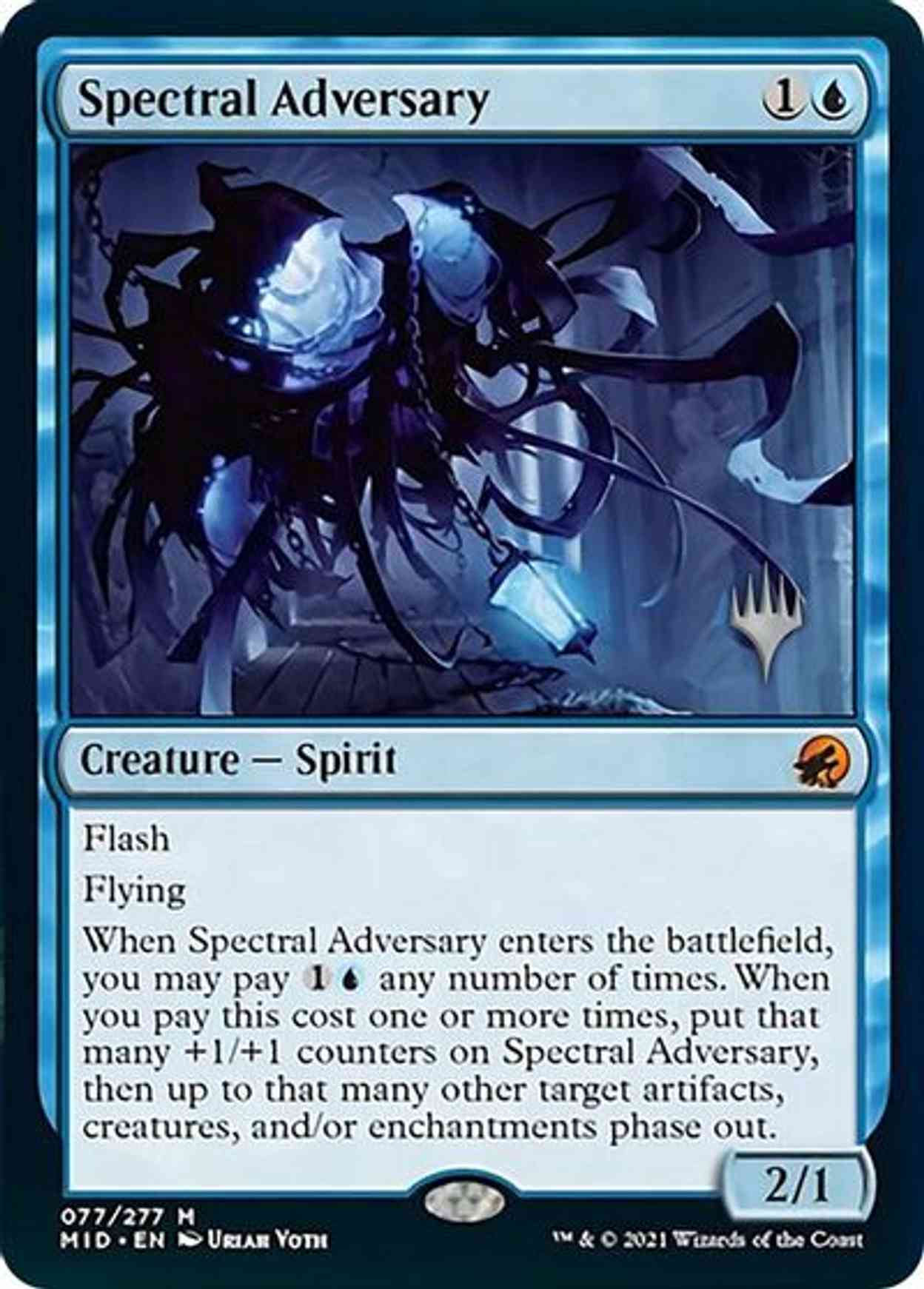 Spectral Adversary magic card front